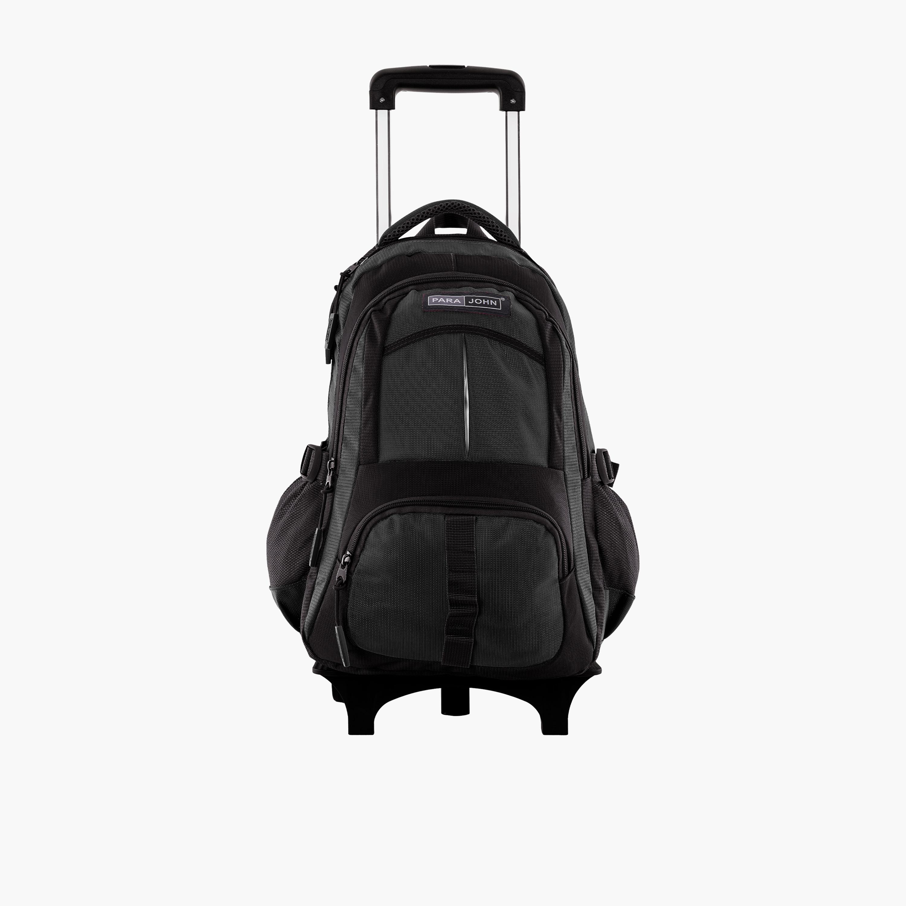 بارا جون - شنطة بوليستر بعجلات 24 لتر | 16 إنش، حزام قابل للتعديل | PJTRBP6720A16C-school-bagsandbackpacks-trolleybags-image-1