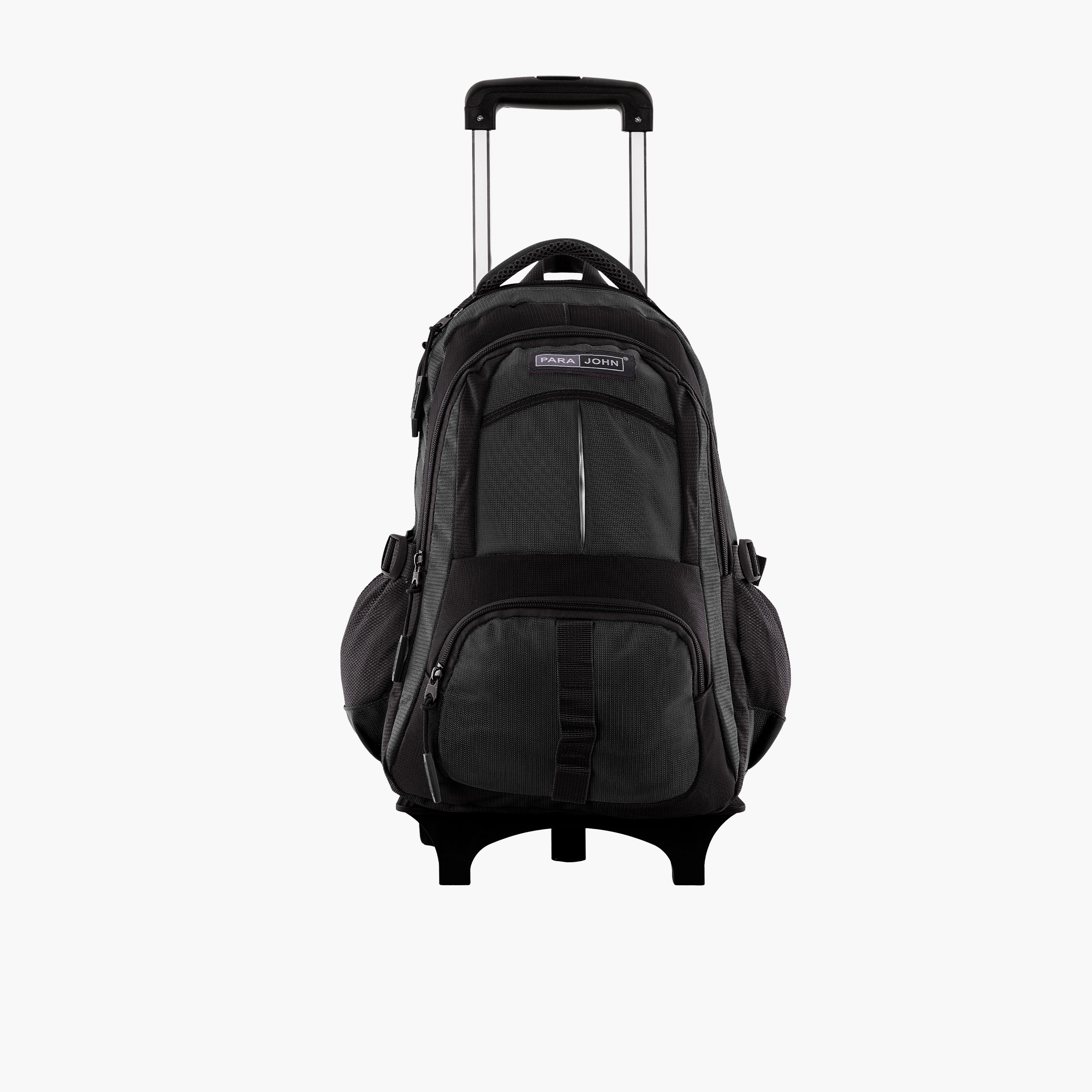 Para John 28 L | 18 Inches Trolley Bag, Polyester, Adjustable Strap | PJTRBP6720A18C-school-bagsandbackpacks-trolleybags-image-1