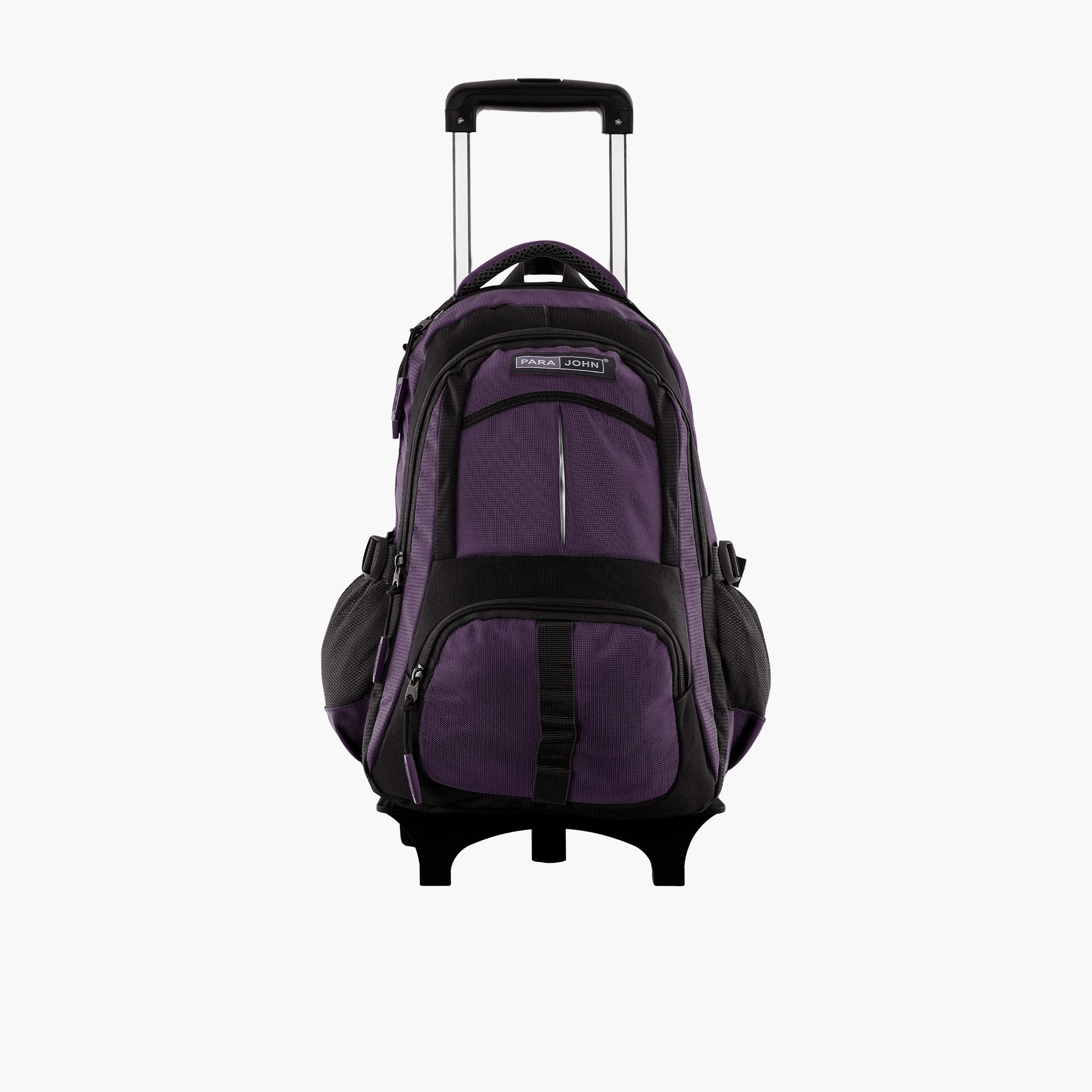 بارا جون - شنطة بوليستر بعجلات 28 لتر | 18 إنش، حزام قابل للتعديل | PJTRBP6720A18V-school-bagsandbackpacks-trolleybags-image-1