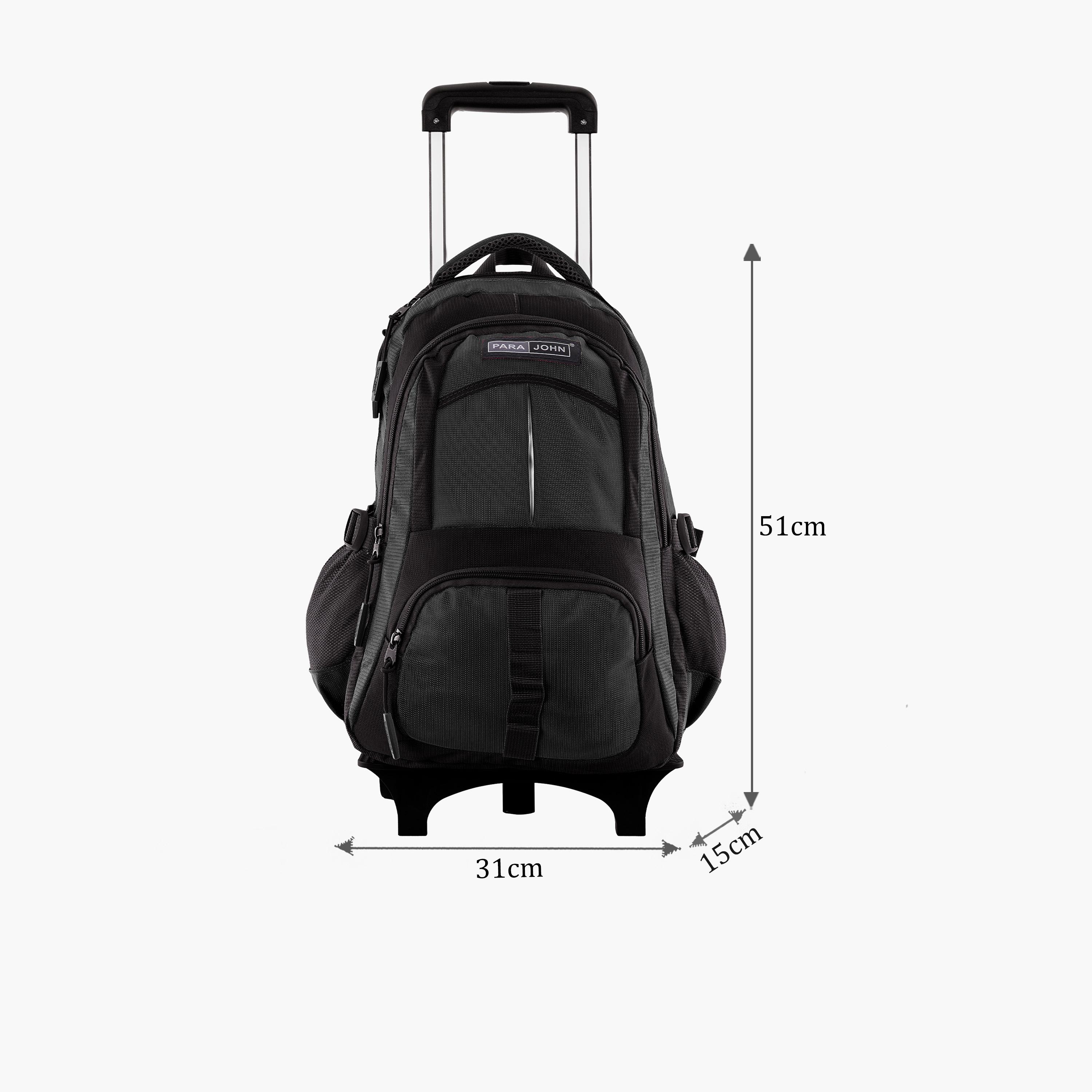بارا جون - شنطة بوليستر بعجلات 32 لتر | 20 إنش، حزام قابل للتعديل | PJTRBP6720A20C-school-bagsandbackpacks-trolleybags-image-2