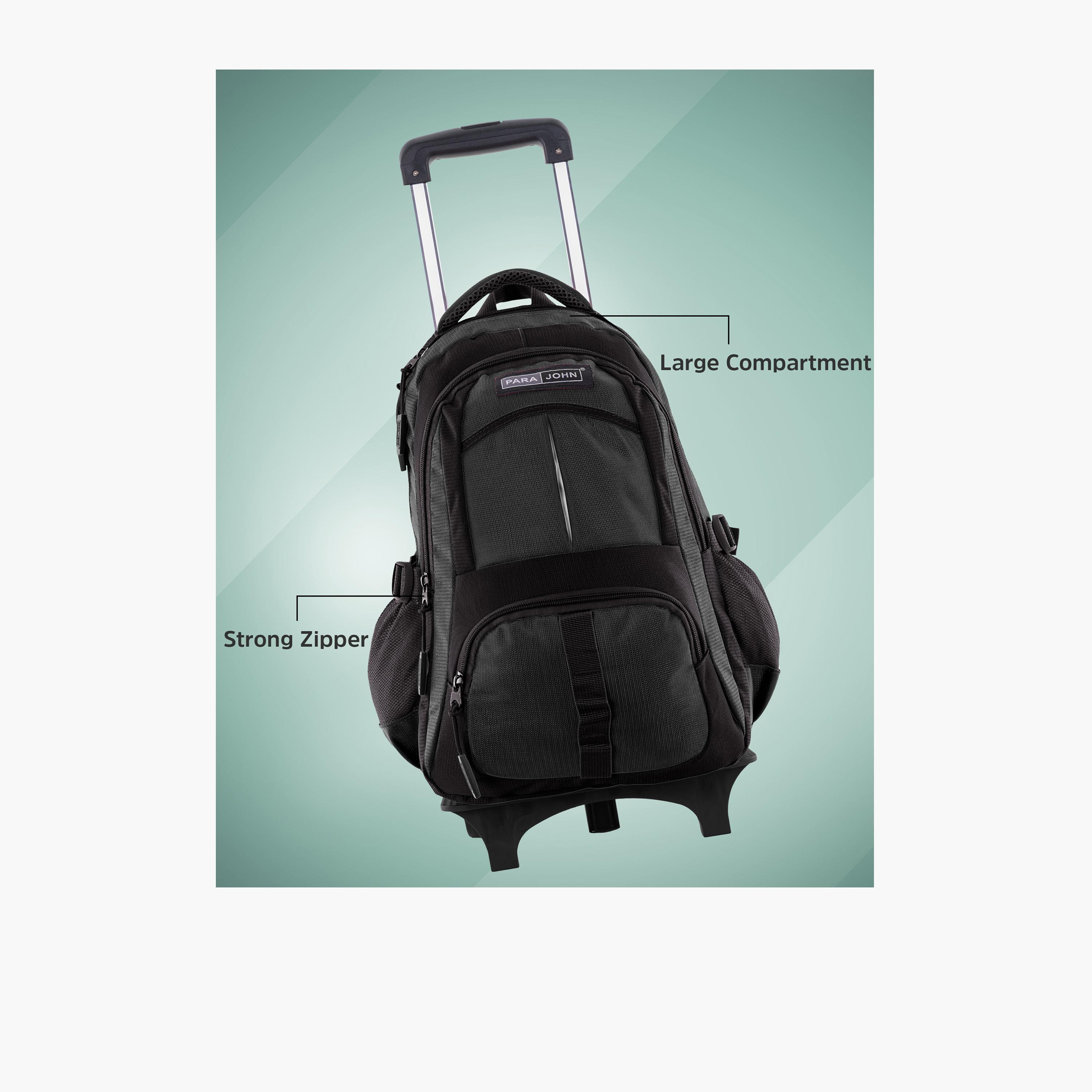 بارا جون - شنطة بوليستر بعجلات 32 لتر | 20 إنش، حزام قابل للتعديل | PJTRBP6720A20C-school-bagsandbackpacks-trolleybags-image-5