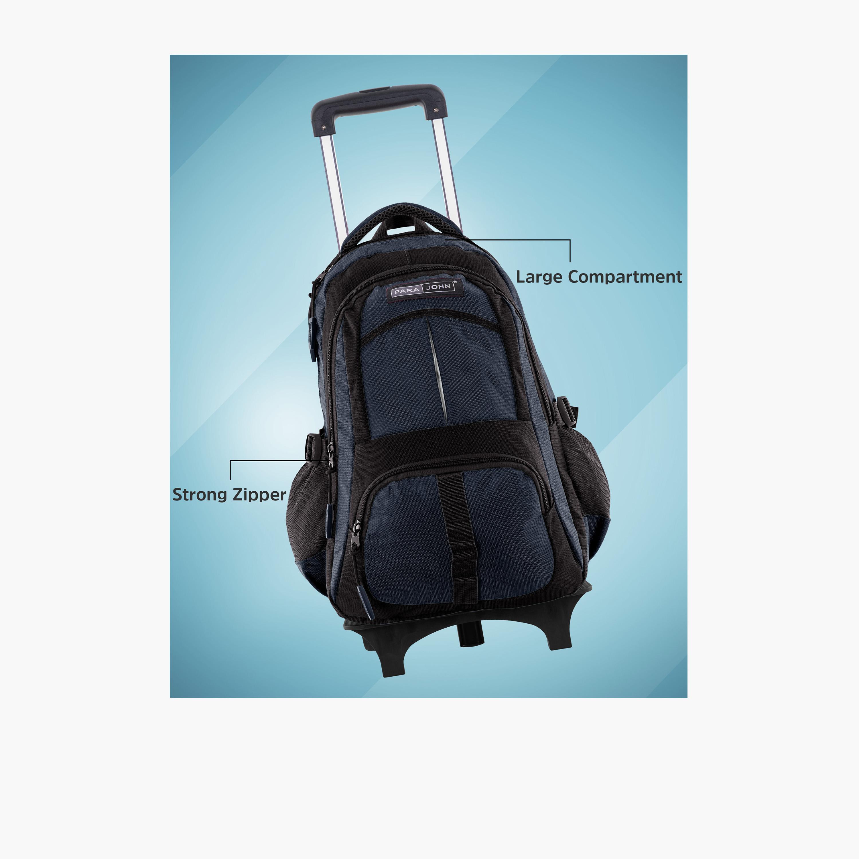 بارا جون - شنطة بوليستر بعجلات 32 لتر | 20 إنش، حزام قابل للتعديل | PJTRBP6720A20L-school-bagsandbackpacks-trolleybags-image-3