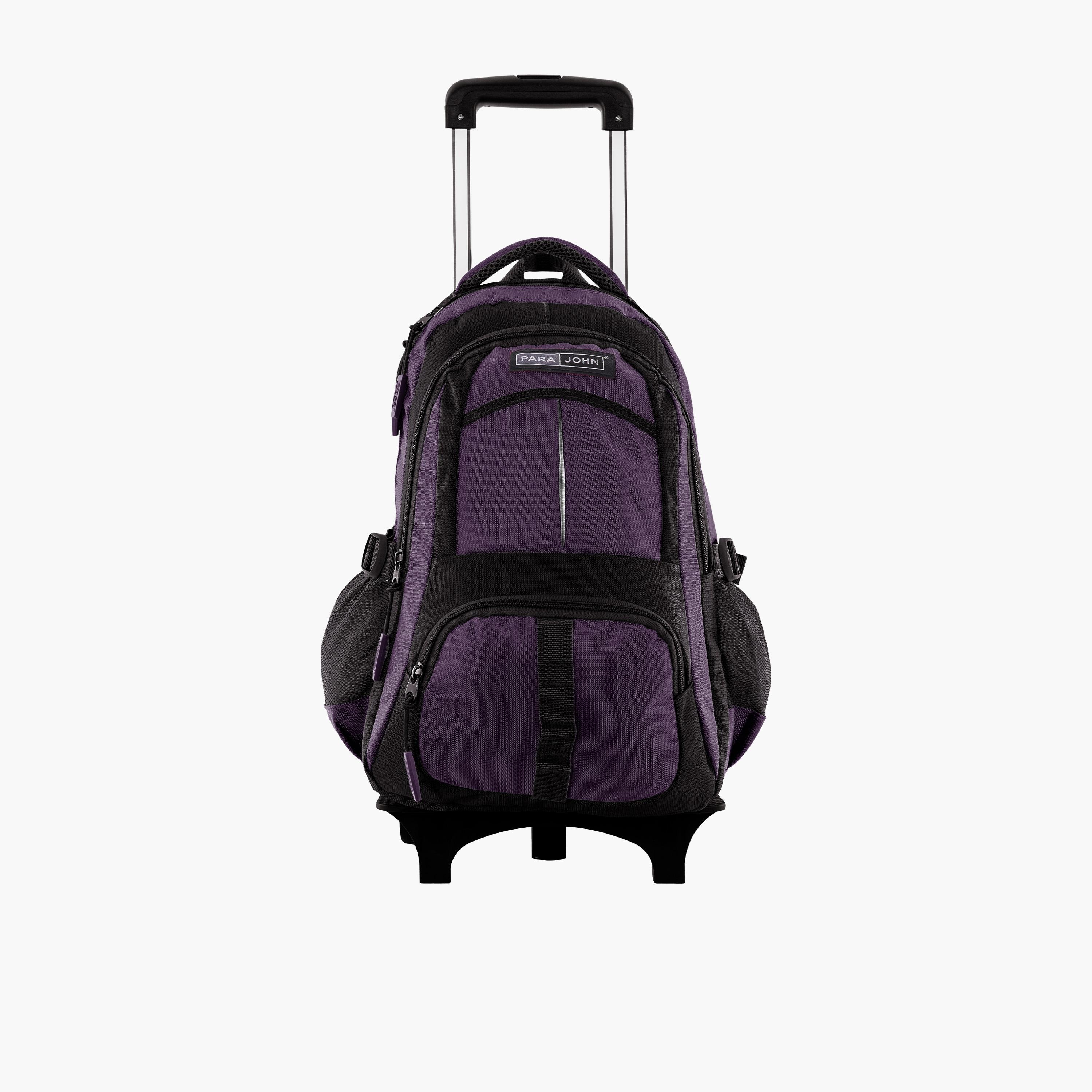Para John 32 L | 20 Inches Trolley Bag, Polyester, Adjustable Strap | PJTRBP6720A20V-school-bagsandbackpacks-trolleybags-image-1