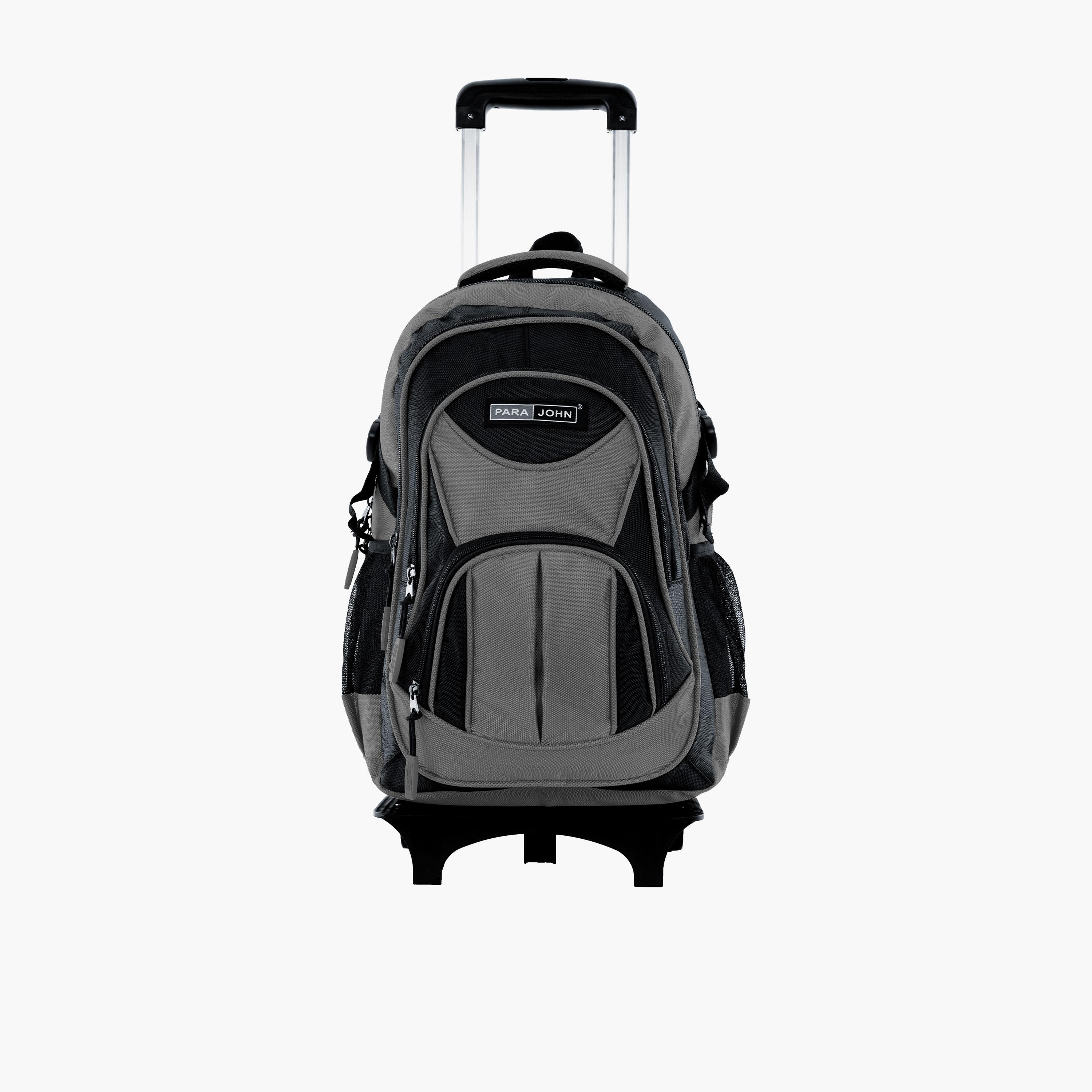 Para John 28 L | 18 Inches Trolley Bag, Polyester, Adjustable Strap | PJTRBP6722-school-bagsandbackpacks-trolleybags-image-6