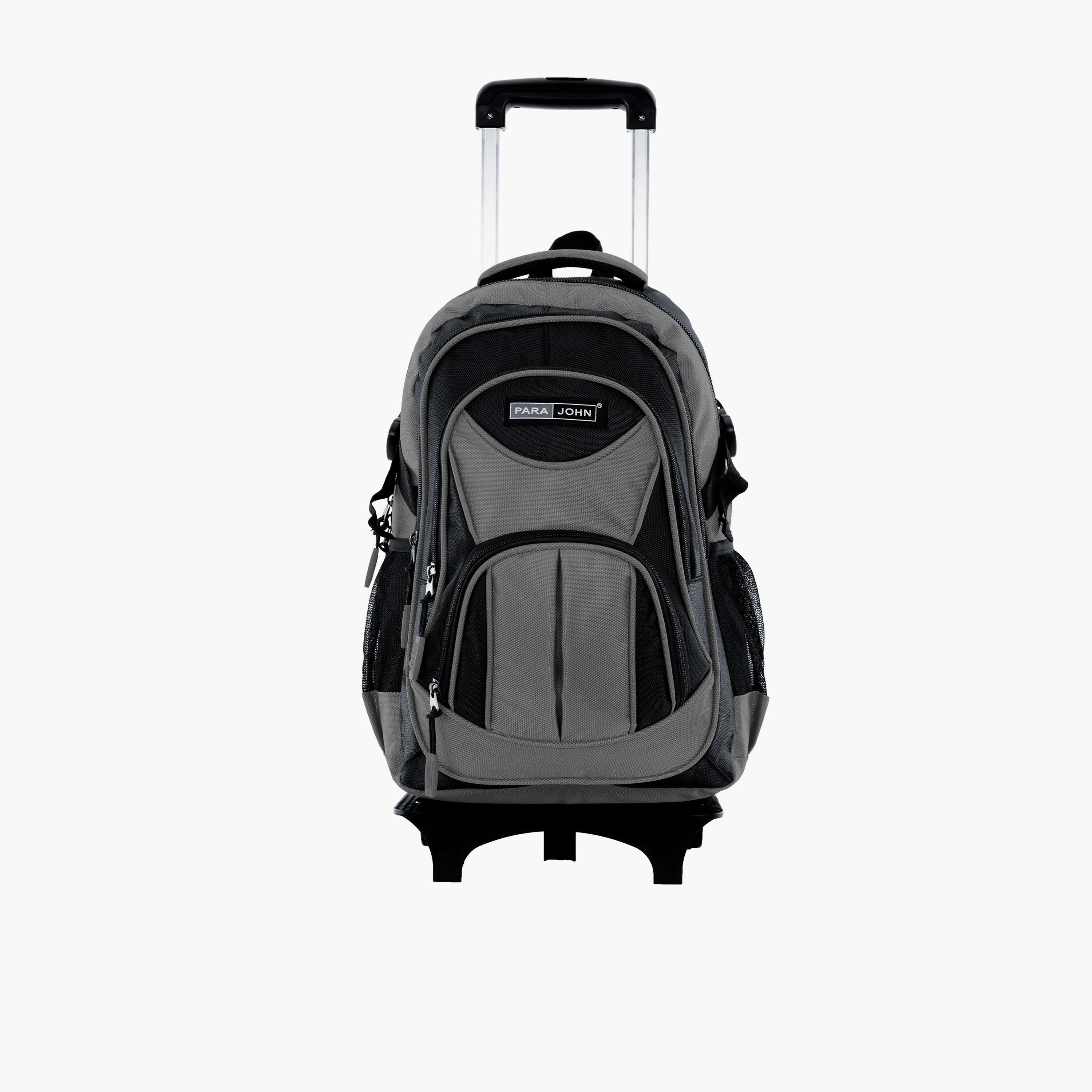 Para John 32 L | 20 Inches Trolley Bag, Polyester, Adjustable Strap | PJTRBP6722A20C-school-bagsandbackpacks-trolleybags-image-1