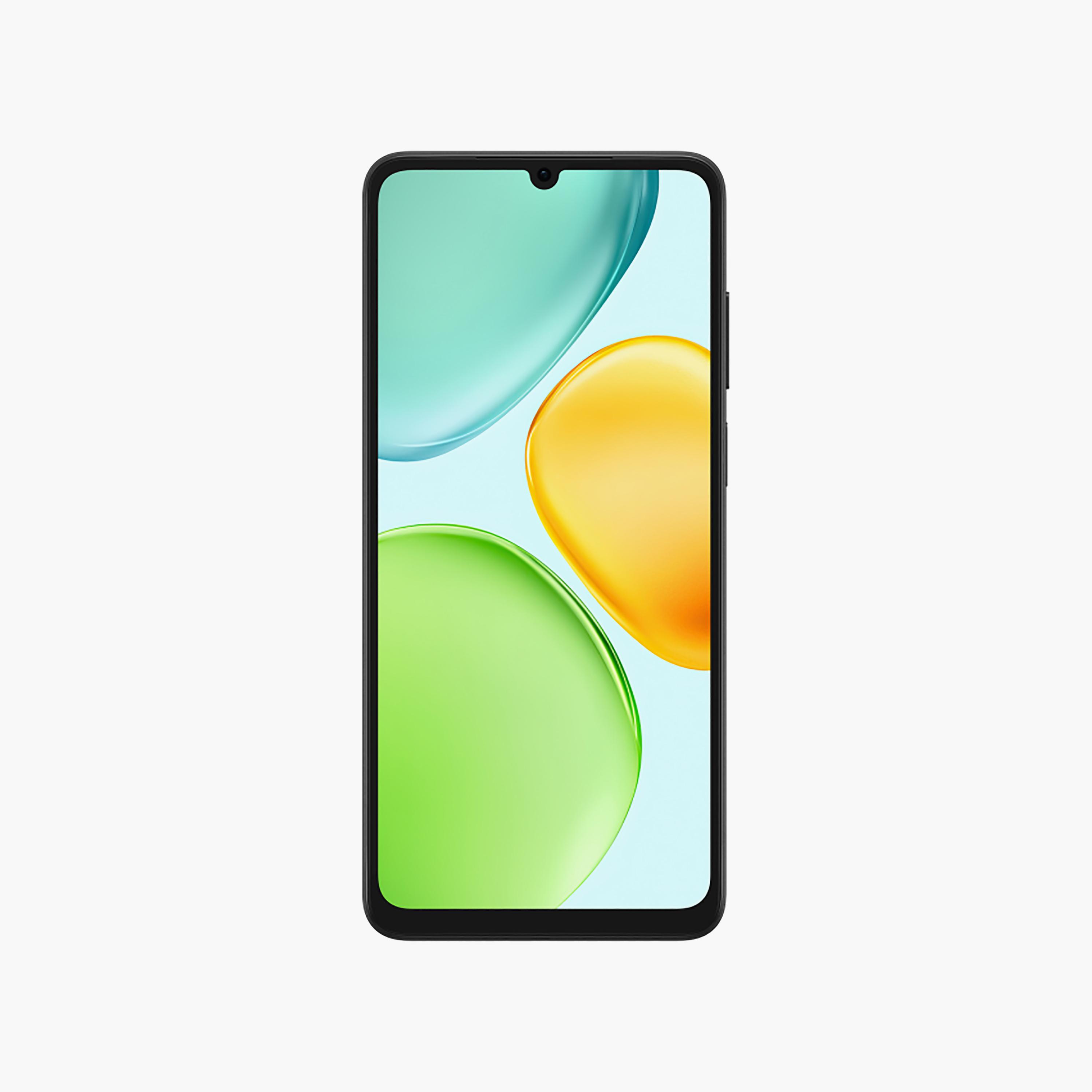 هاتف أونور X6D لون اسود 5G شريحتين رام 4 جيجابايت ذاكرة 256 جيجابايت شاشة 6.75 بوصة-electronics-phones-image-1