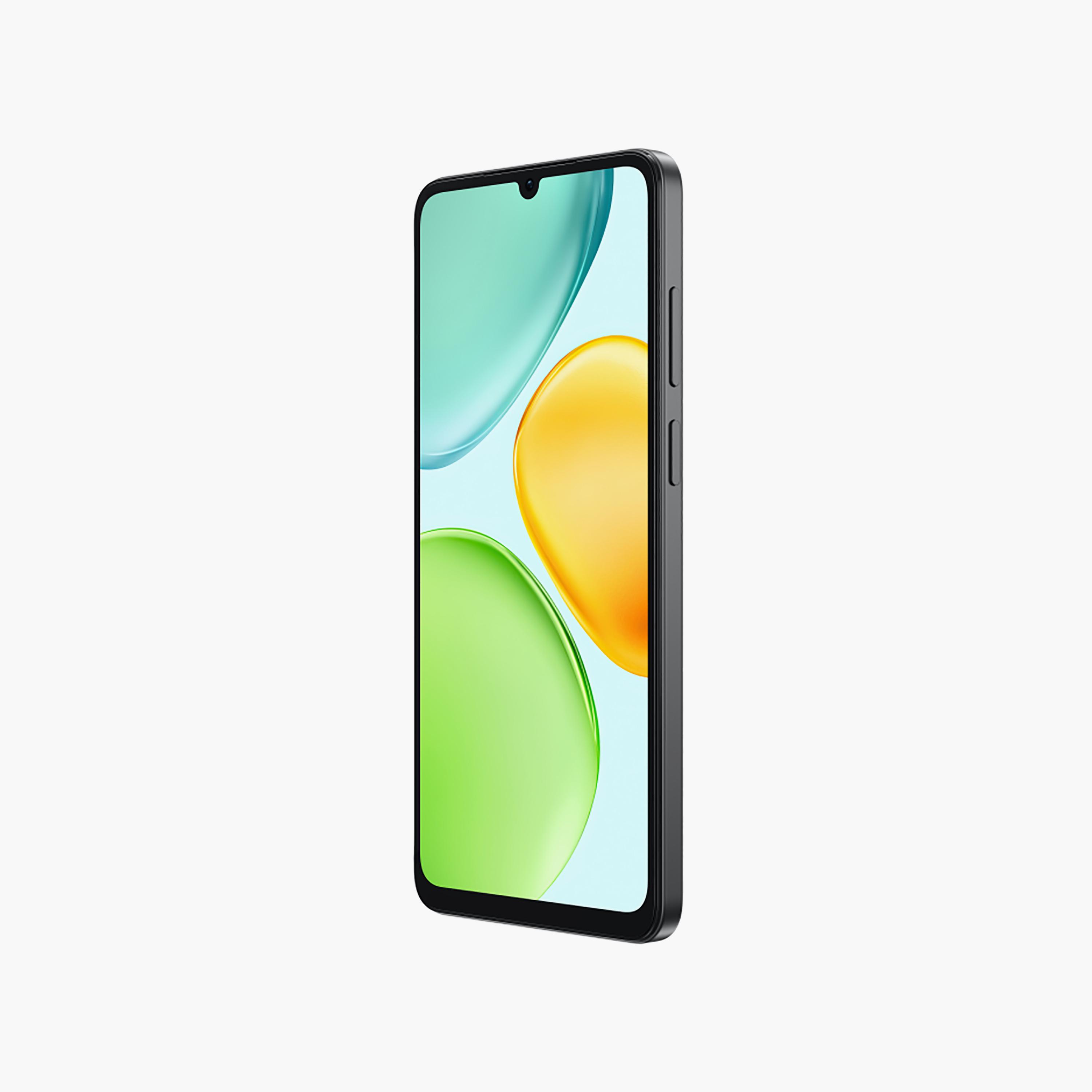هاتف أونور X6D لون اسود 5G شريحتين رام 4 جيجابايت ذاكرة 256 جيجابايت شاشة 6.75 بوصة-electronics-phones-image-2