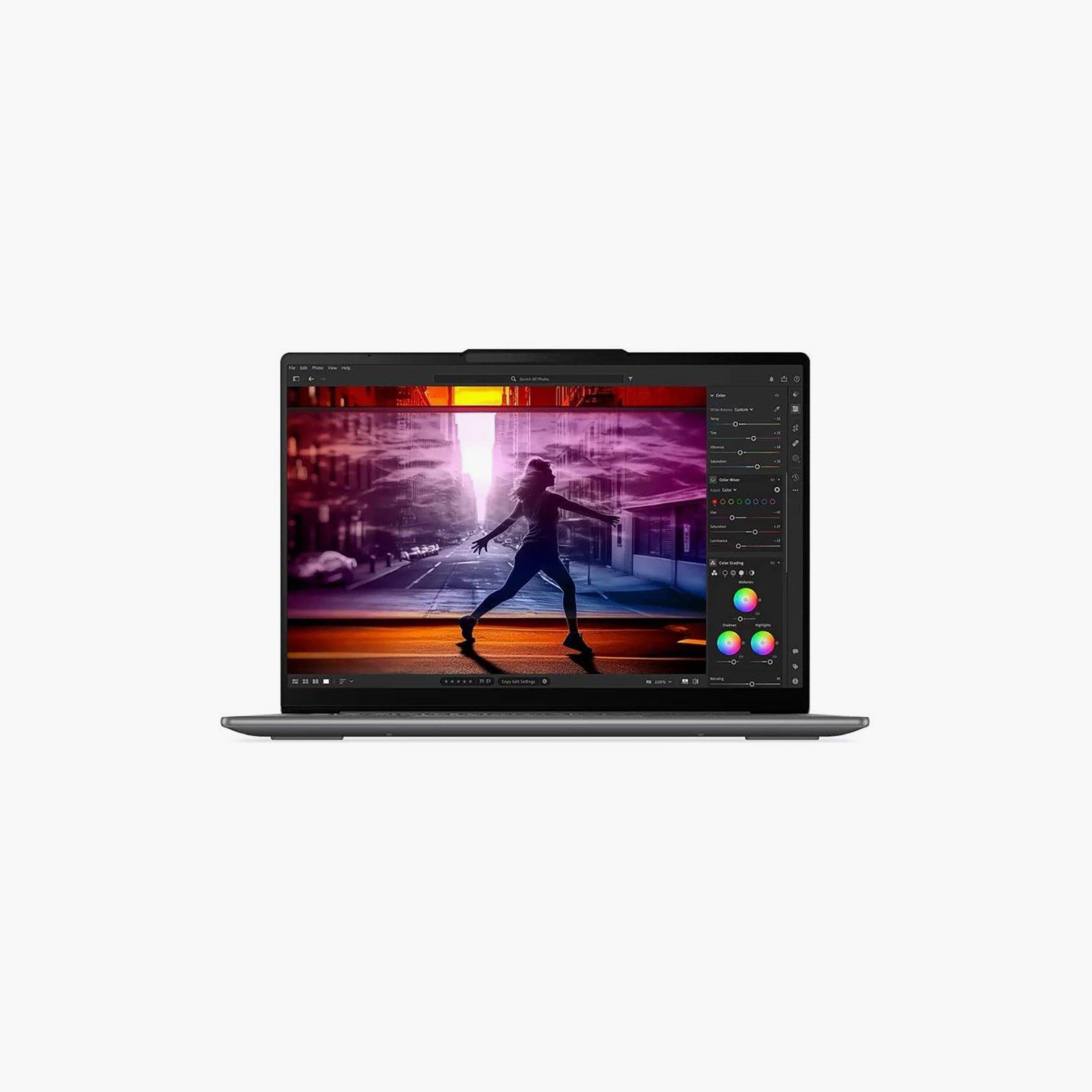 لابتوب لينوفو يوغا سليم 7 ايه اي معالج كور الترا 5 شاشة 14 بوصة رام 16 جيجابايت لون رمادي-electronics-laptops-image-1