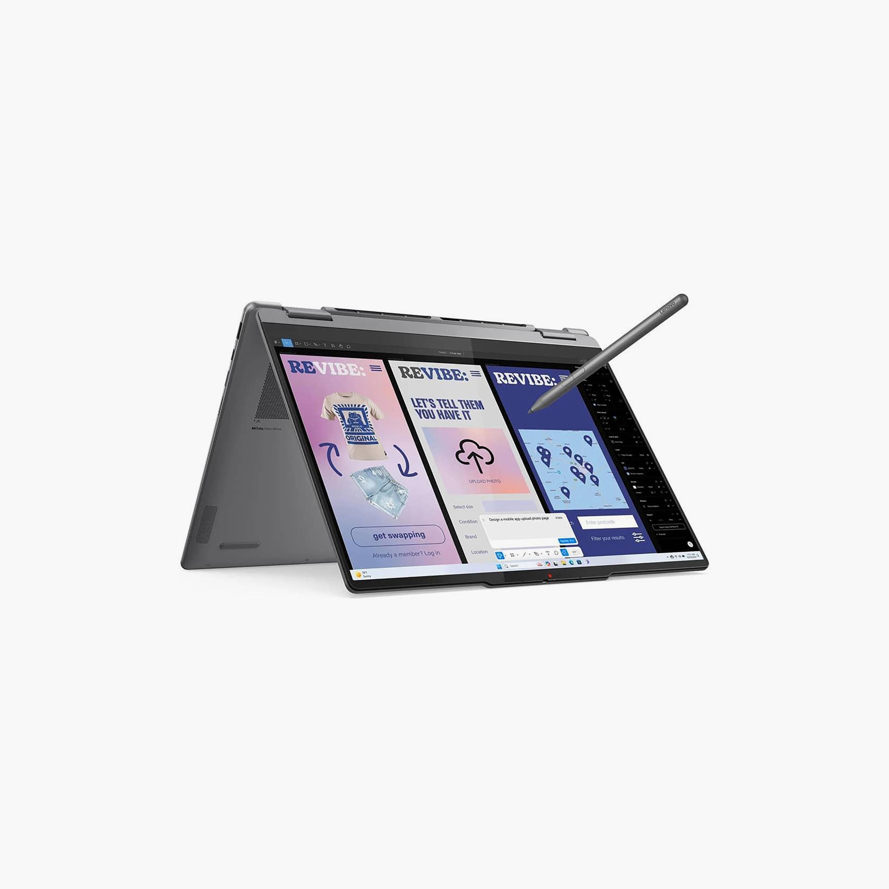 Lenovo Yoga 7 2-in-1 14" OLED, Core Ultra 7, 16GB LPDDR5X, 512GB, Intel Arc 140V-electronics-laptops-image-2
