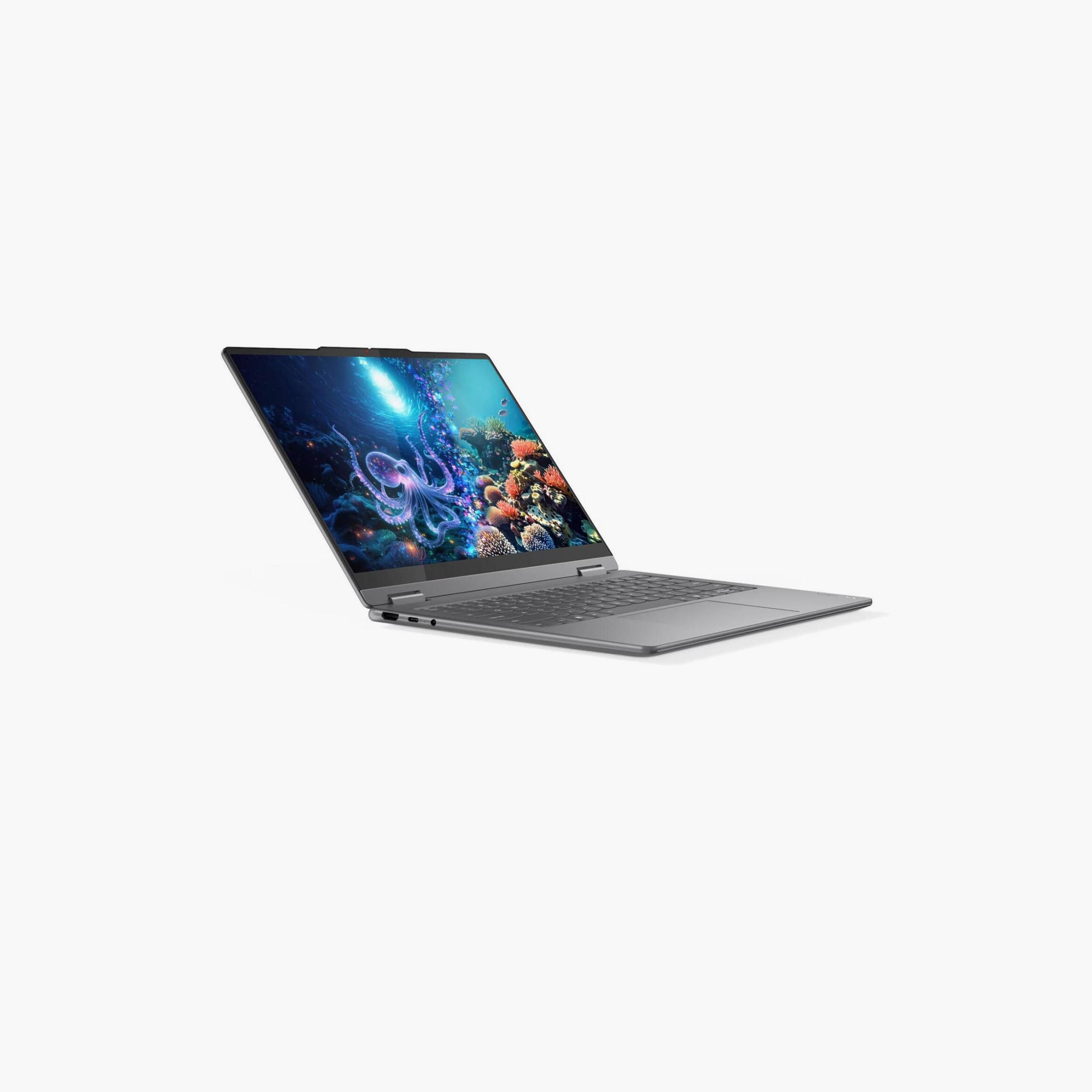 لابتوب لينوفو يوغا 7 (2 في 1) معالج الترا 7 رام 16 جيجابايت هارد 512 جيجابايت لون رمادي-electronics-laptops-image-7