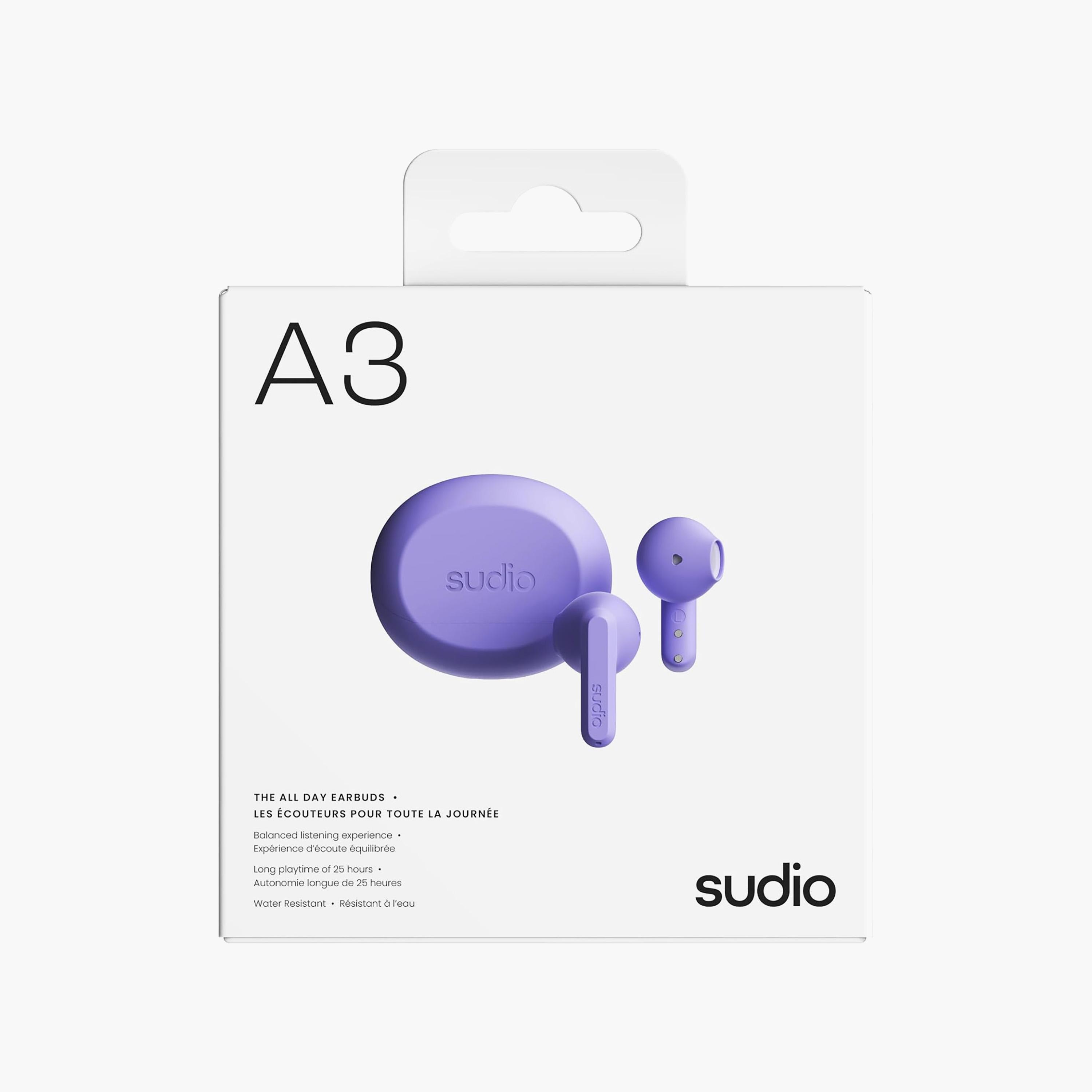 Sudio A3 All-Day Wireless Earbuds Purple | A3PUR-electronics-headphonesandearphones-image-5