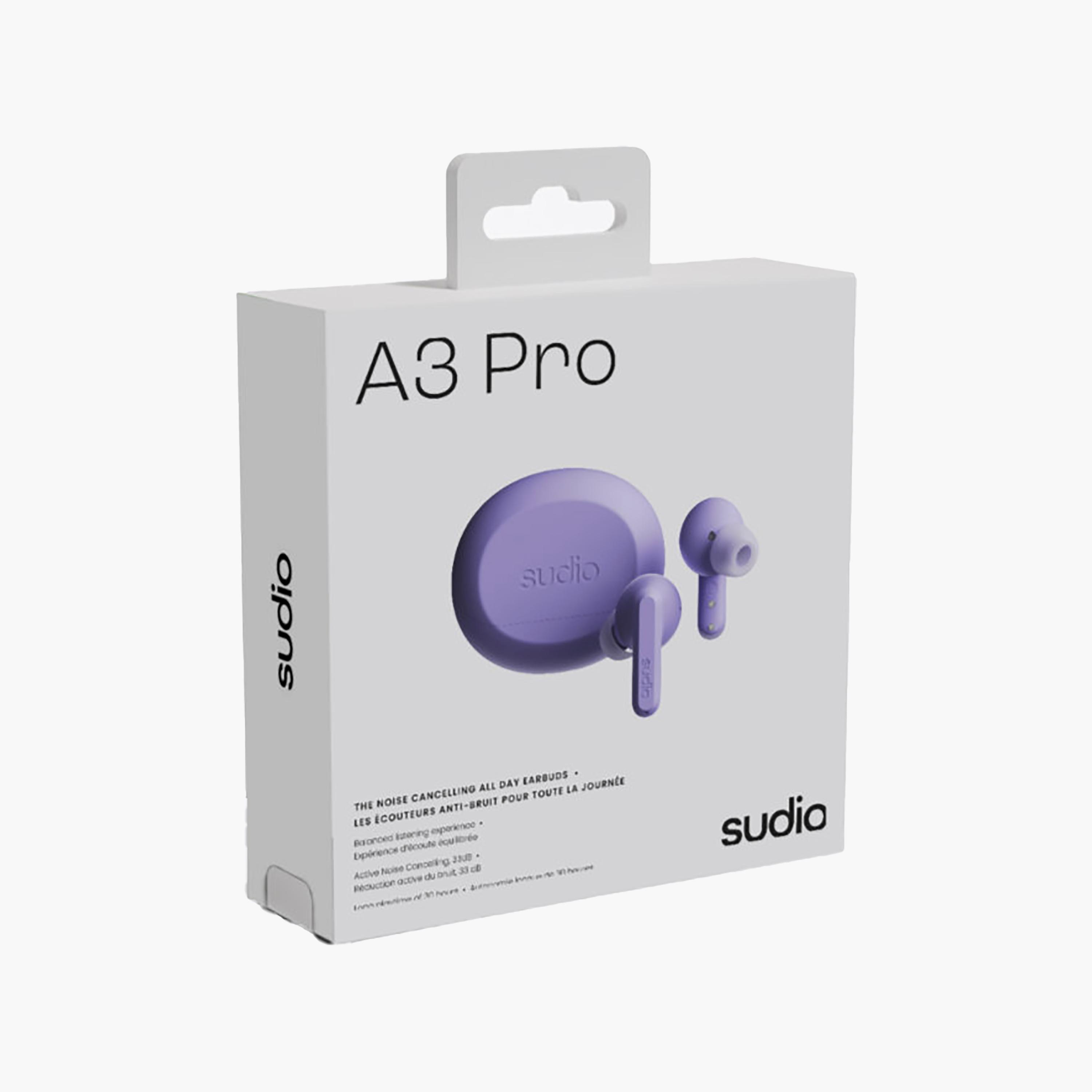 Sudio A3 Pro In-Ear TWS ANC IPX4 Purple | A3PROPUR-electronics-headphonesandearphones-image-5