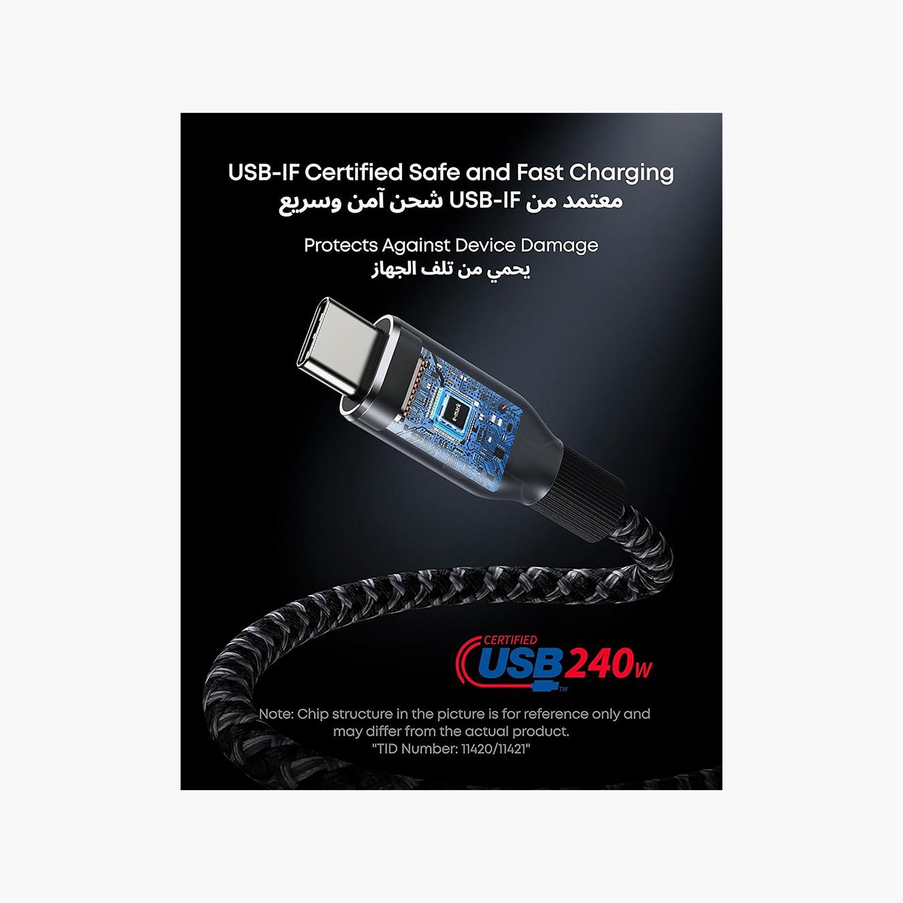 Anker Prime 240W USB C to USB C Cable 3F Black | A88E2011-electronics-accessories-mobileaccesories-image-6