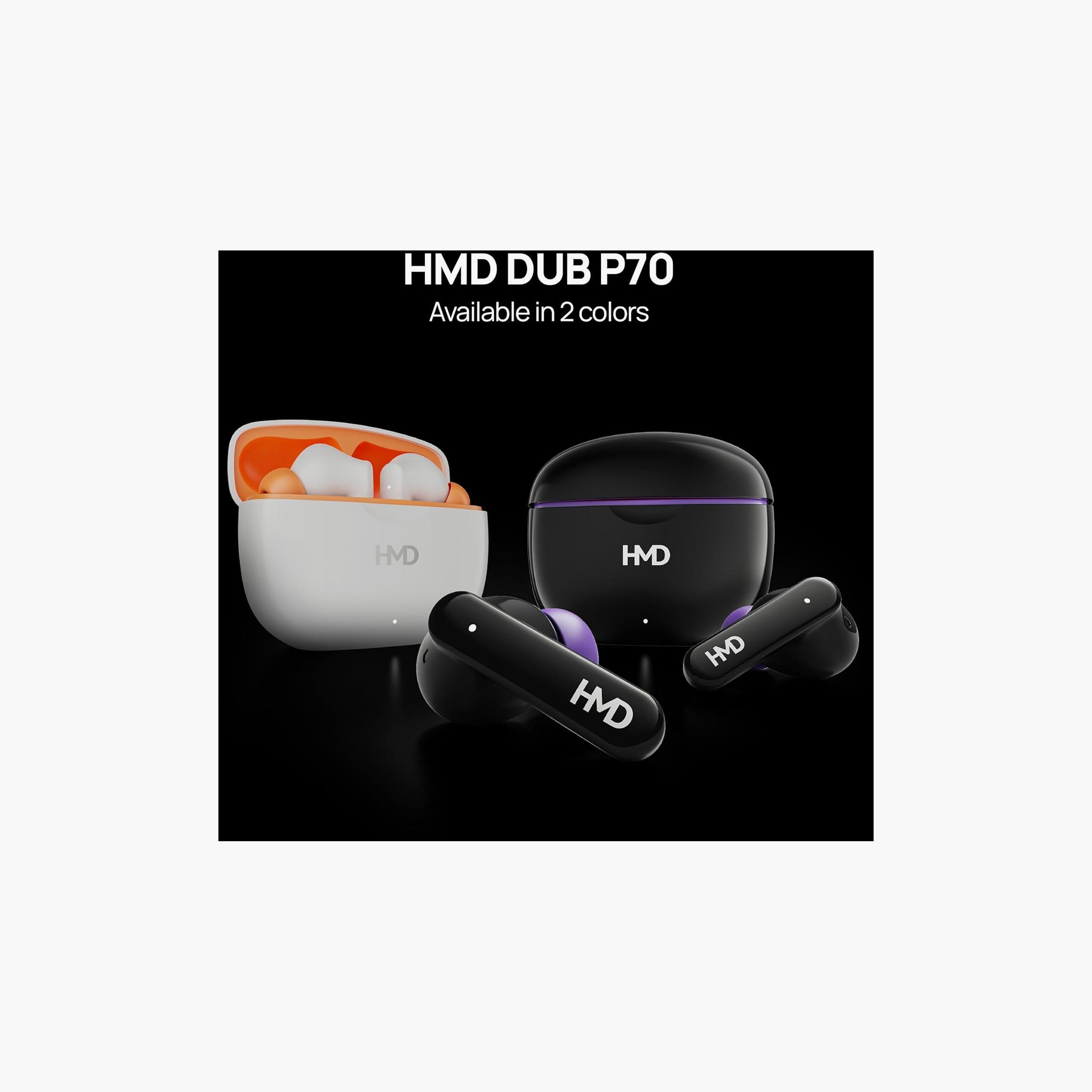 سماعات إتش إم دي داب P70 لاسلكية بالكامل مع ميزة عزل ضوضاء المكالمات ENC-electronics-headphonesandearphones-image-12