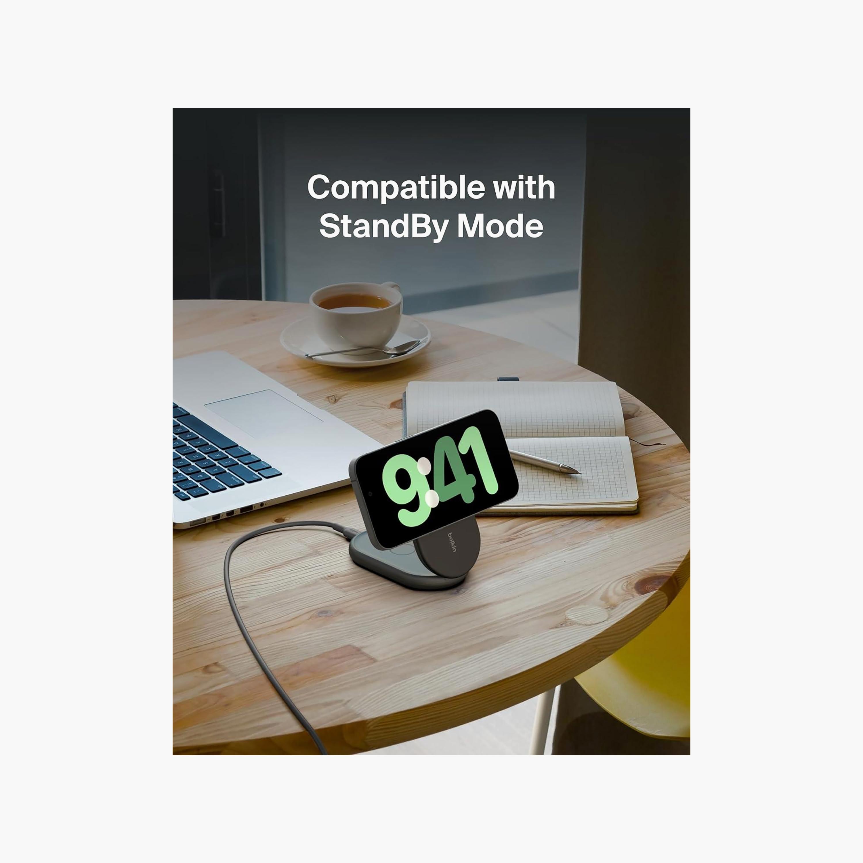 Belkin Wireless Charger 15W Boostcharge 2In1 Magnetic Foldable Charger Qi2 Black | BKN-WIZ028MYBK-electronics-accessories-mobileaccesories-image-5