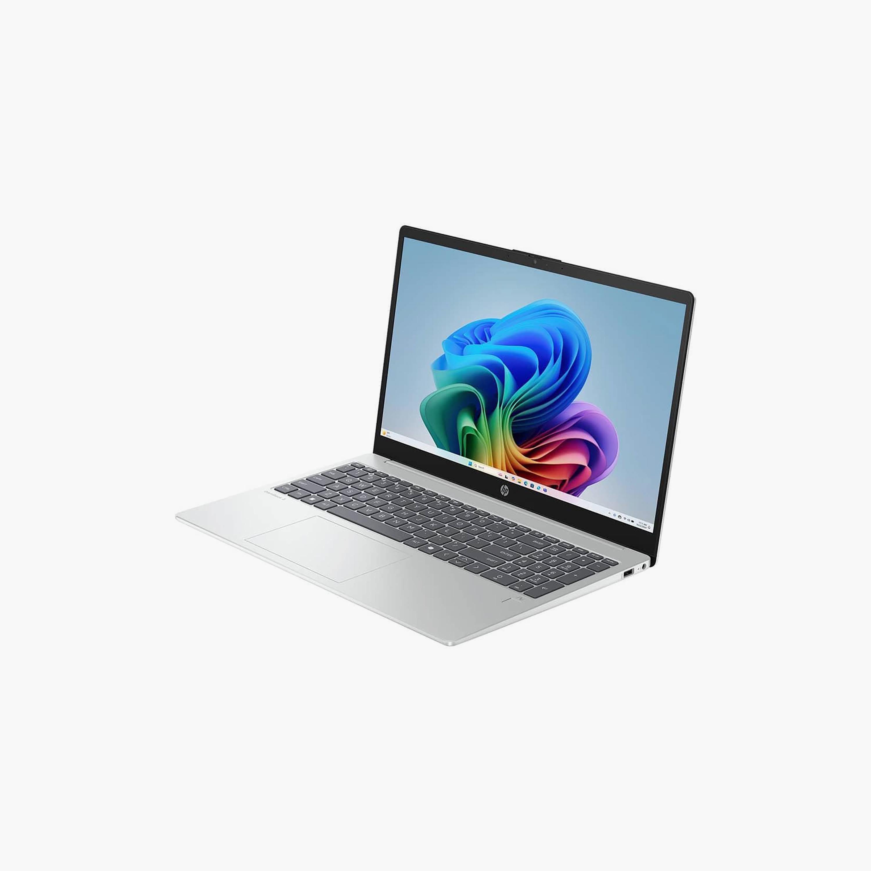 لابتوب إتش بي أومني بوك 3 معالج رايزن AI 5، شاشة 15.6 بوصة بدقة كاملة، هارد 512 جيجابايت، رام 24 جيجابايت، لون فضي جليدي-electronics-laptops-image-3