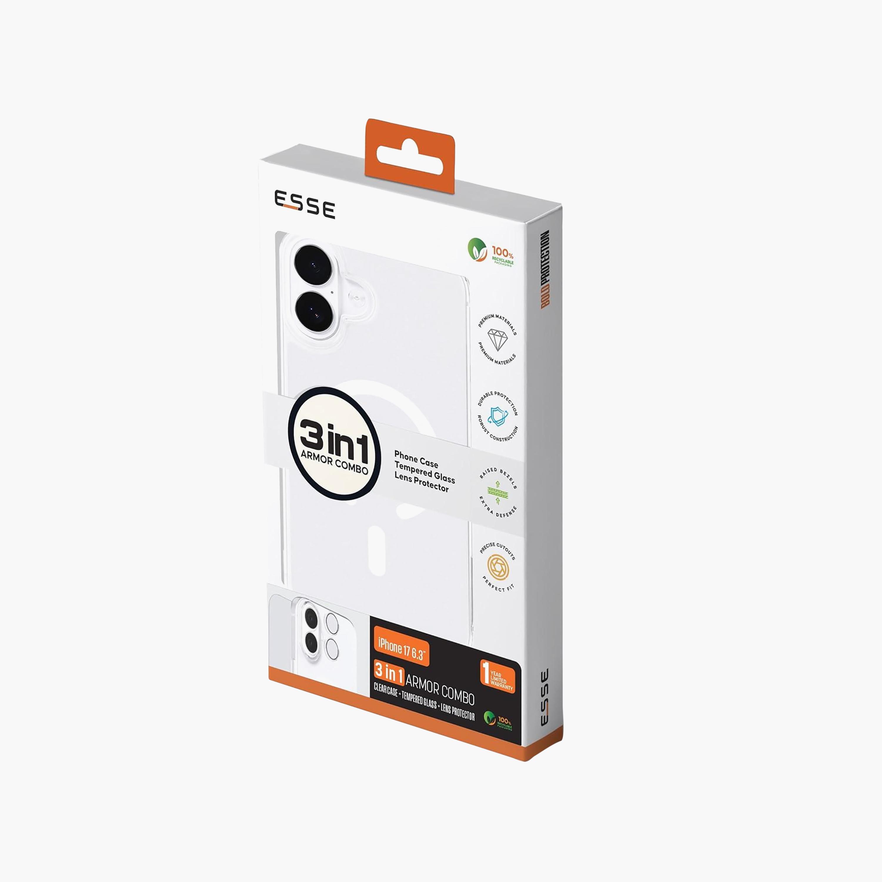 Esse 3 in 1 Armor Combo Clear Case for iPhone 17 | ECD-3MC176095-electronics-accessories-mobileaccesories-image-7