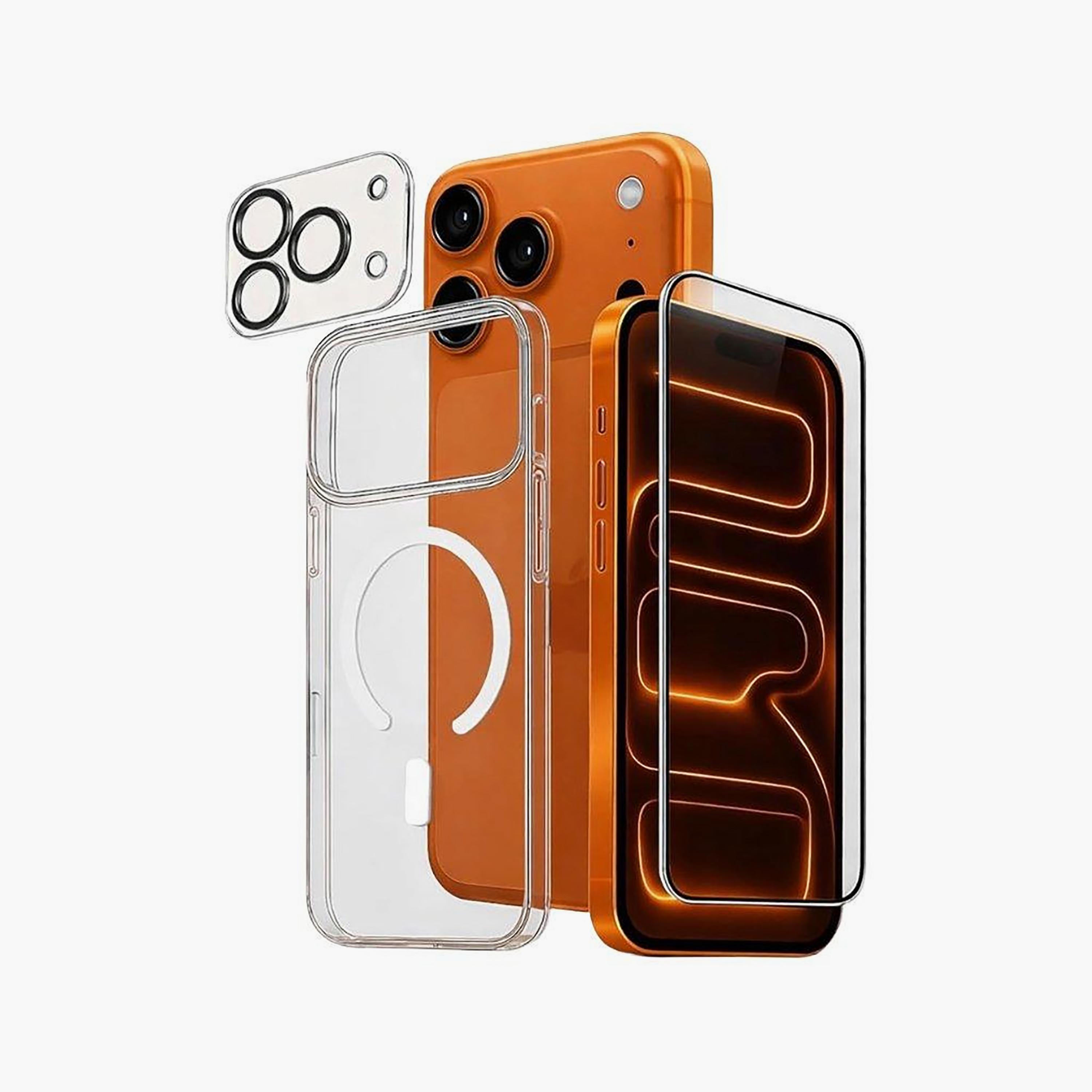 Esse 3 in 1 Armor Combo Clear Case for iPhone 17 Pro | ECD-3MC17P6101-electronics-accessories-mobileaccesories-image-1