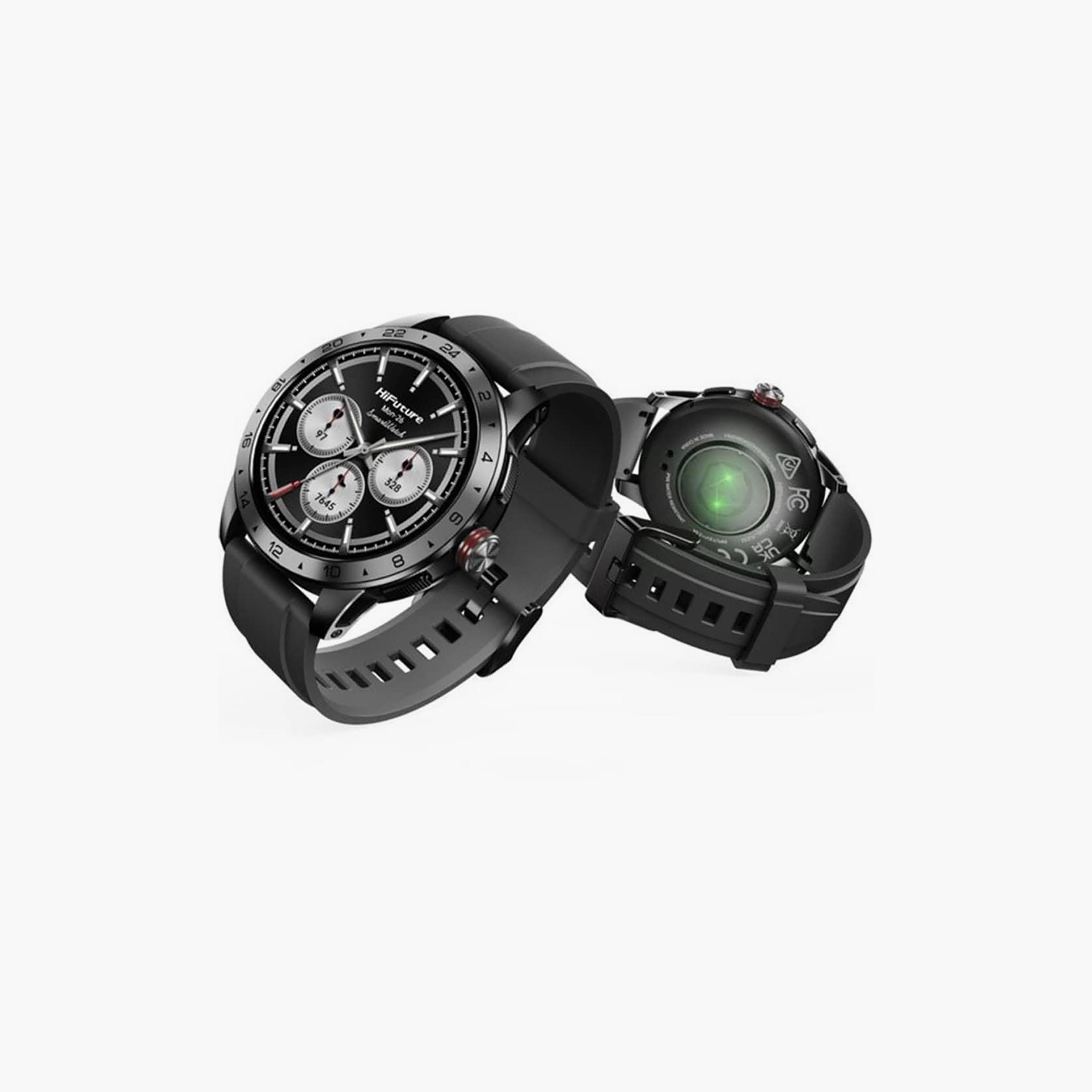 HiFuture 1.39′′ LCD Smartwatch with Essential Fitness Features Black | FLEX2-men-watchesandjewellery-watches-image-4