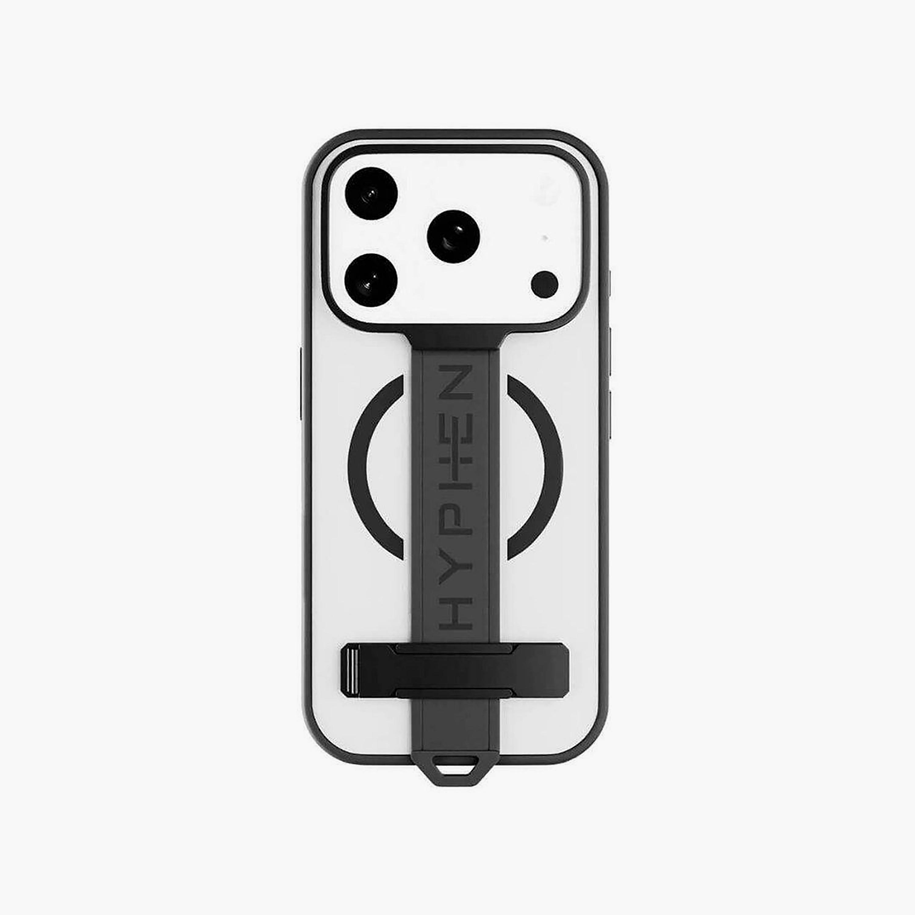 Hyphen Flex iPhone 17 Pro Max Grip MagSafe Case Gray | HPC-GCL17PM6620-electronics-accessories-mobileaccesories-image-1
