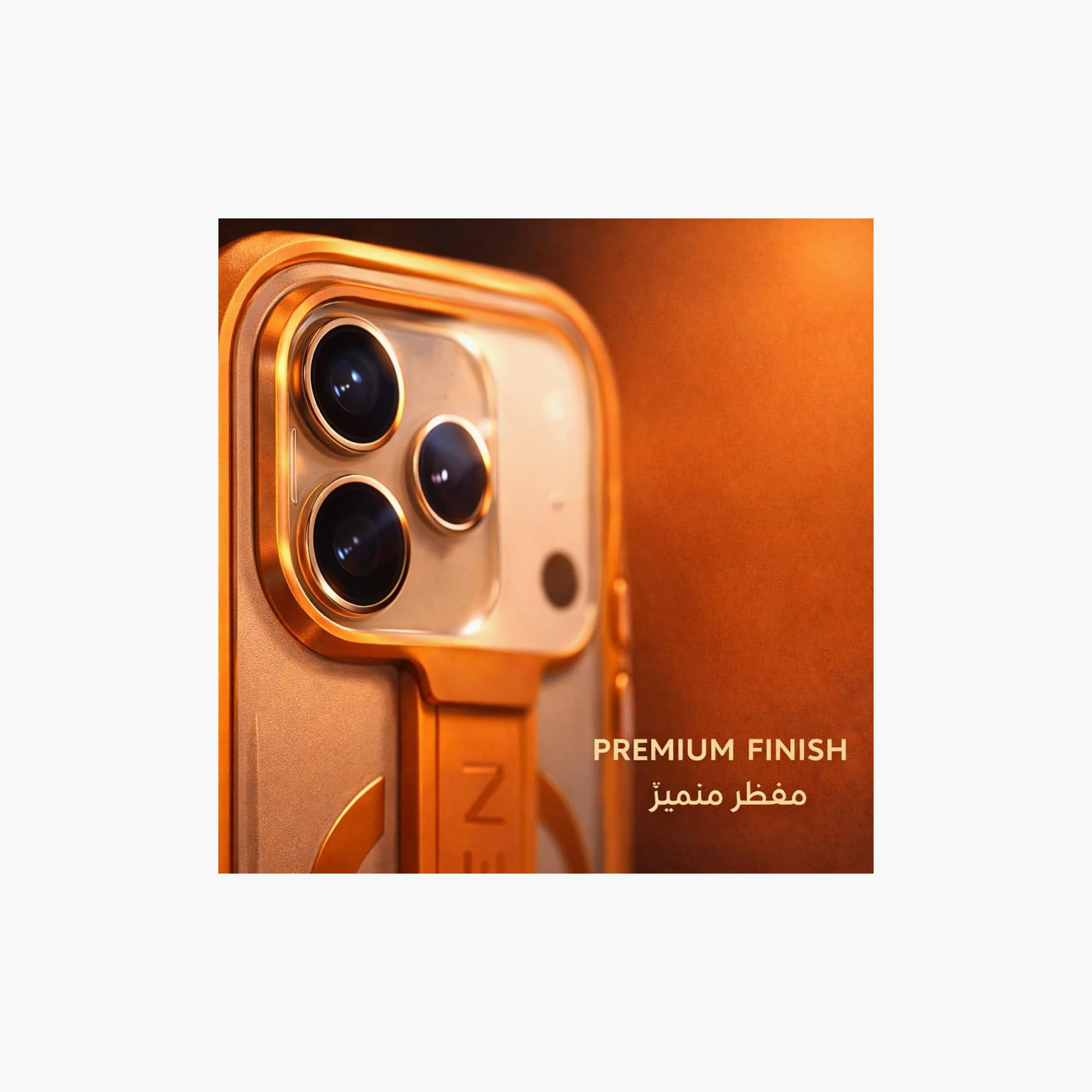 Hyphen Flex iPhone 17 Pro Grip MagSafe Case Tangerine | HPC-GOR17PR6958-electronics-accessories-mobileaccesories-image-3