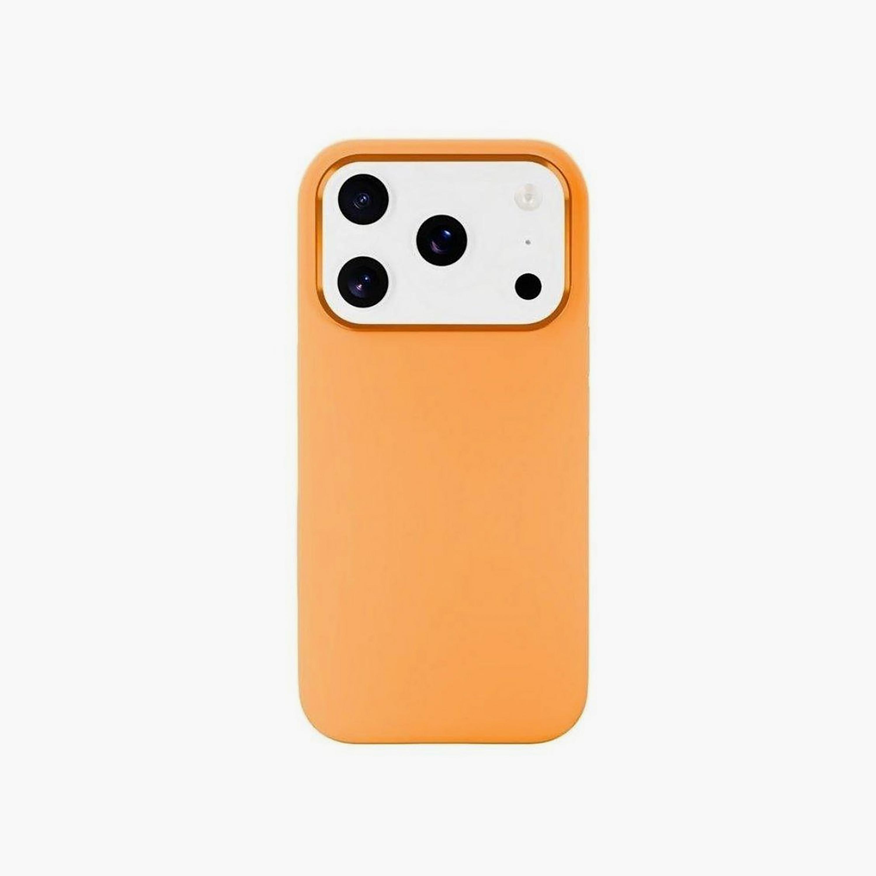 Hyphen Tiint Silicon Magsafe Case for iPhone 17 Pro Tangerine | HPC-SOR17PR6330-electronics-accessories-mobileaccesories-image-1
