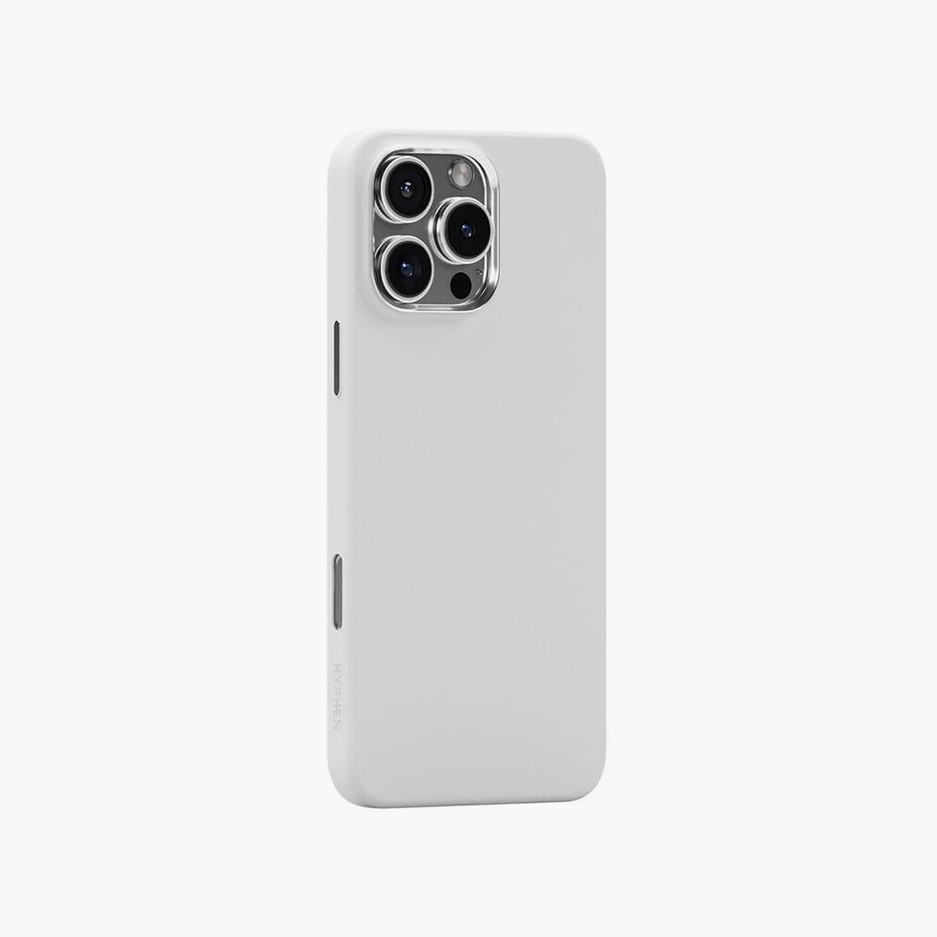 Hyphen Tint Silicone MagSafe Case White iPhone 16 Pro | HPC-SWH16PR2714-electronics-accessories-mobileaccesories-image-2