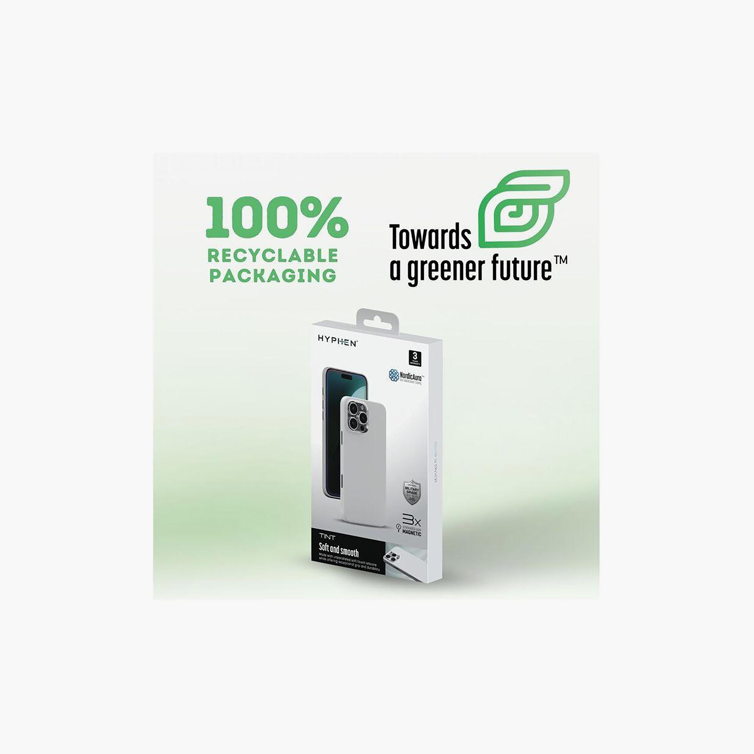 حافظة هايفن تينت سيليكون ماج سيف لون ابيض ايفون 16 برو | HPC-SWH16PR2714-electronics-accessories-mobileaccesories-image-3