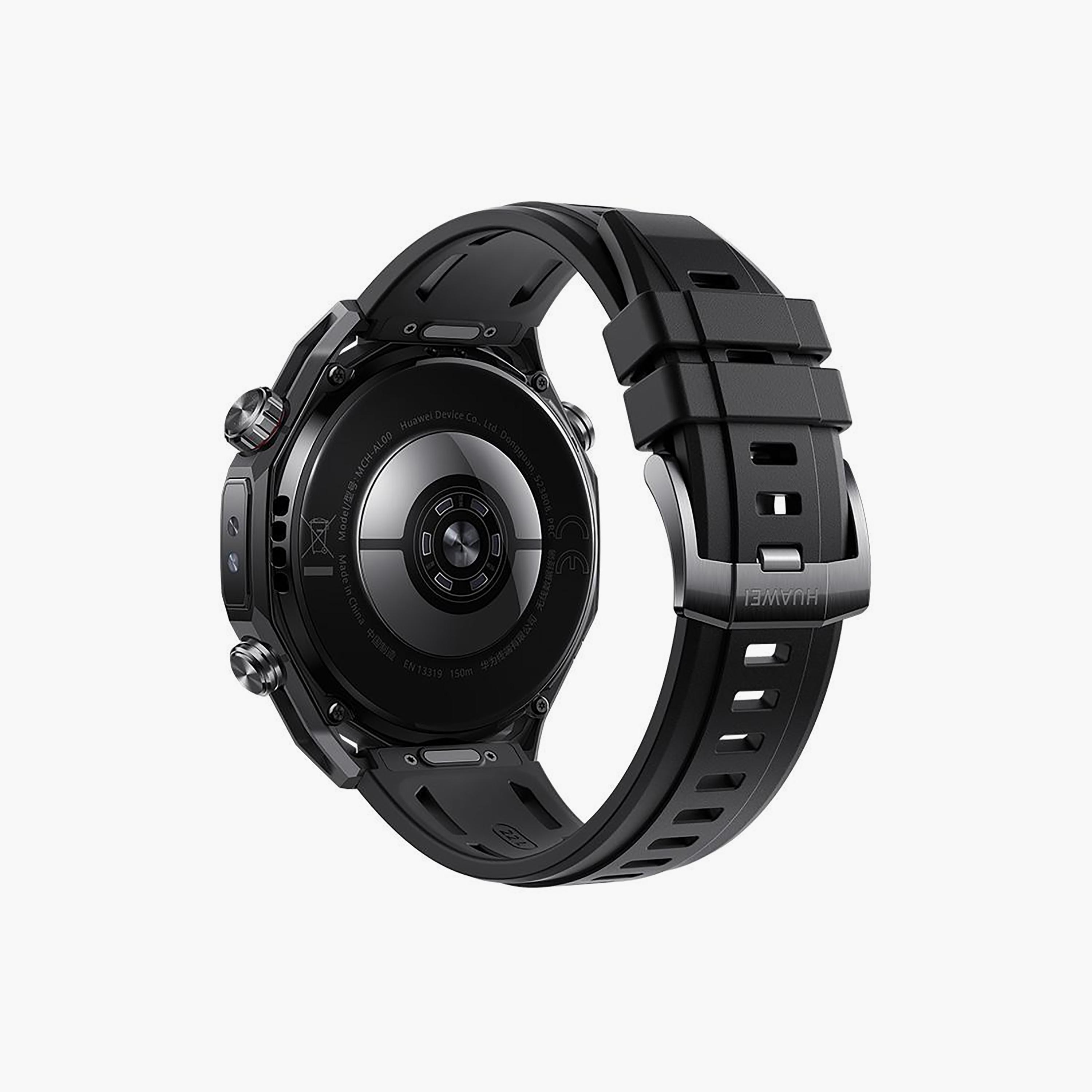Huawei Watch Ultimate 2 with Black Fluoroelastomer Strap | HUW-WATCH-ULTIMATE2-BLK-men-watchesandjewellery-watches-image-3