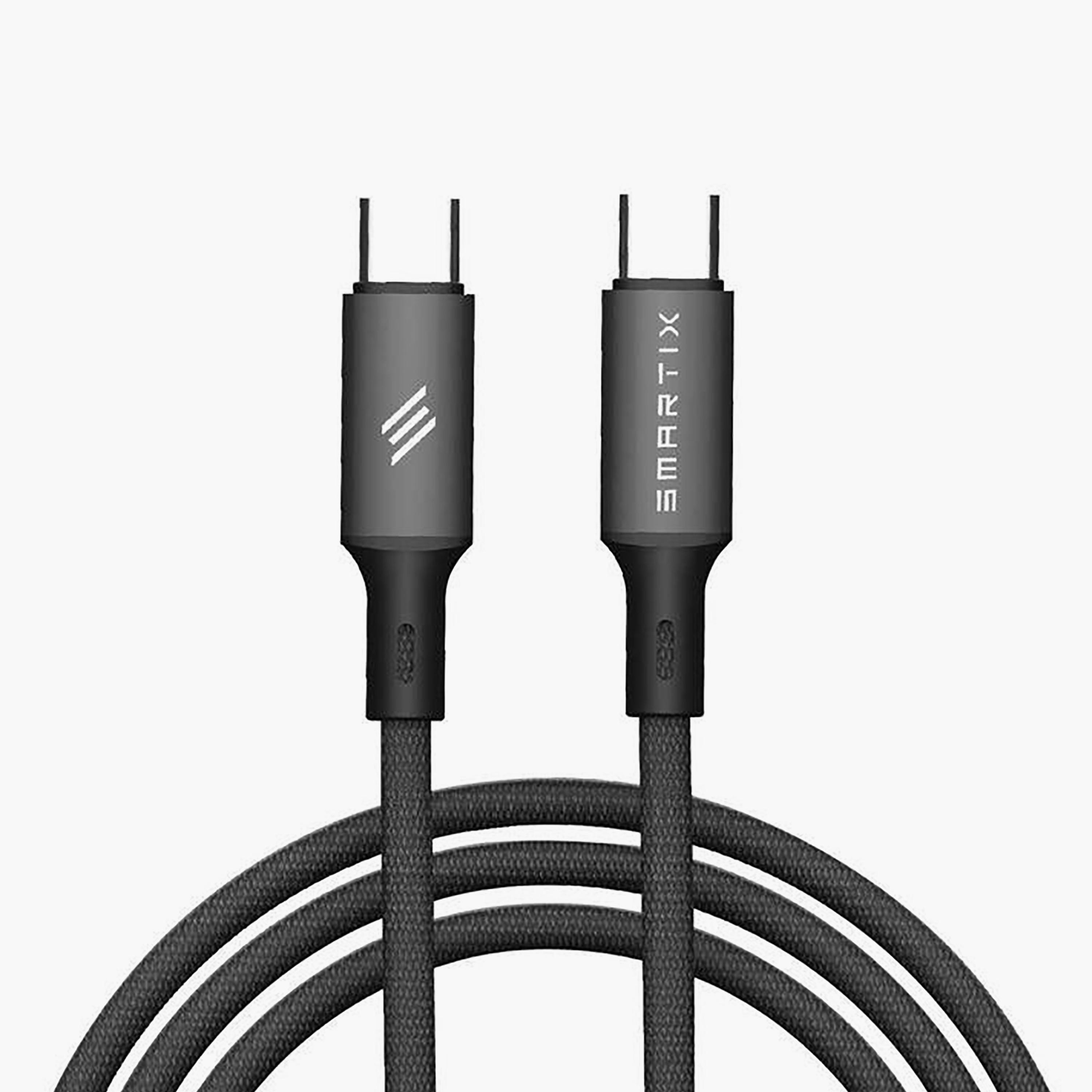 Smartix Premium 100W USB-C to USB-C Magnetic Cable Black | IGC01B-electronics-accessories-mobileaccesories-image-2