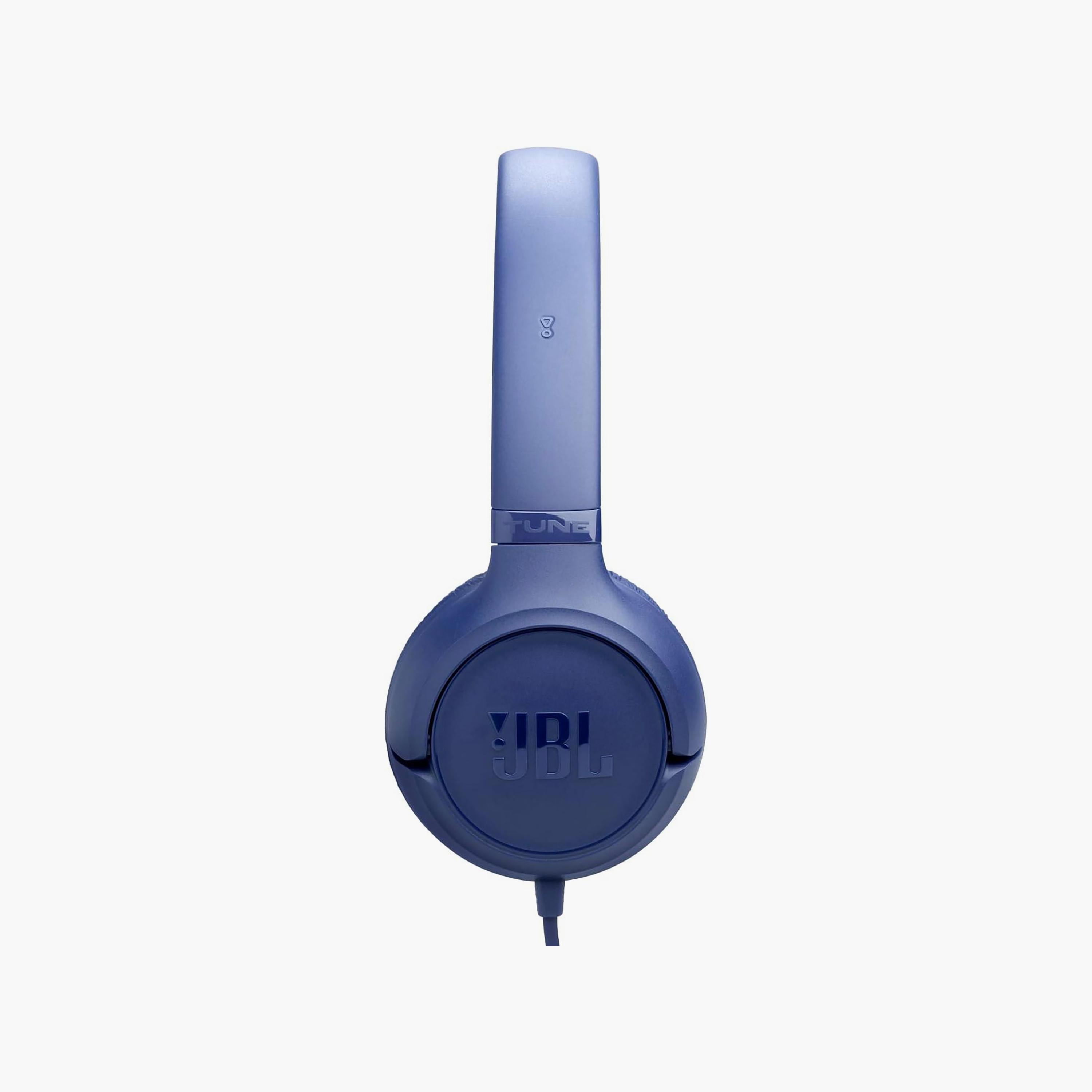 سماعات جي بي ال تيون 530C سلكية فوق الاذن بمنفذ يو اس بي سي لون ازرق | JBLT530CBLU-electronics-headphonesandearphones-image-2