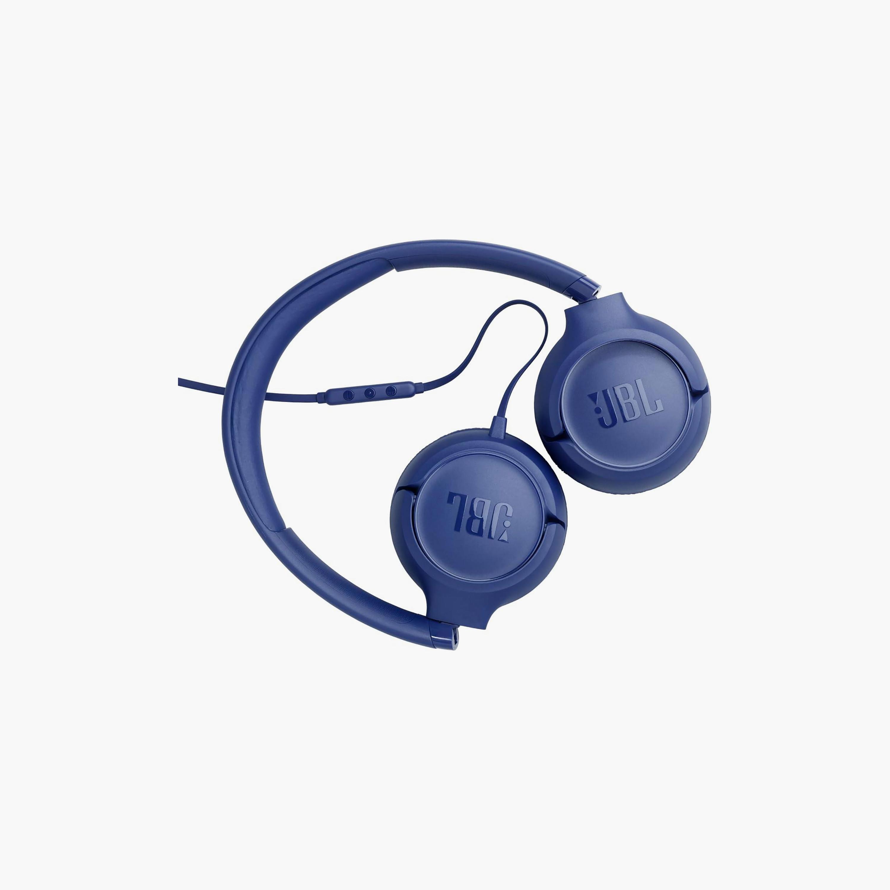 سماعات جي بي ال تيون 530C سلكية فوق الاذن بمنفذ يو اس بي سي لون ازرق | JBLT530CBLU-electronics-headphonesandearphones-image-4