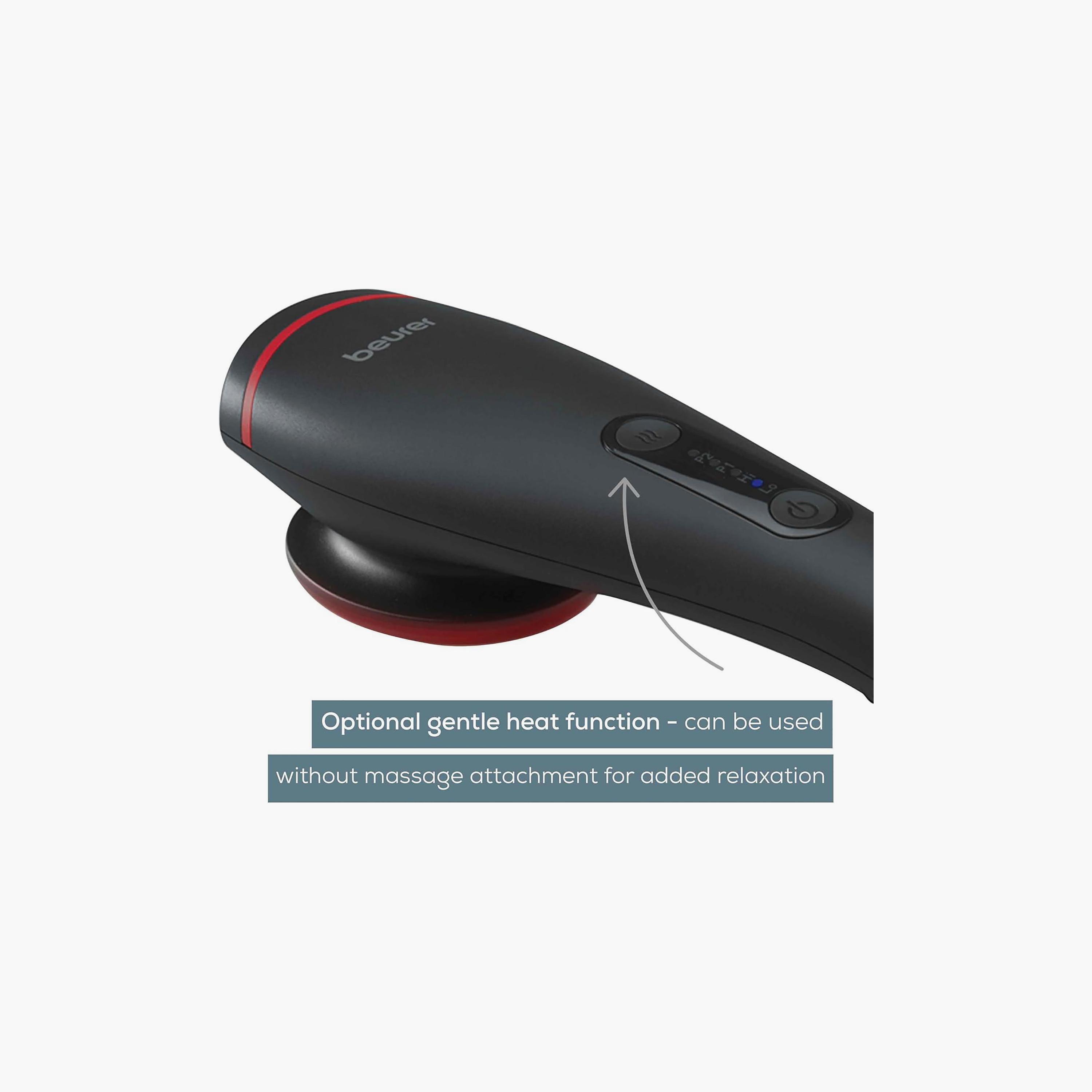 Beurer Vibration Massage with Heat Function Black | MG24 -beautyandpersonalcare-appliances-massagetools-image-4