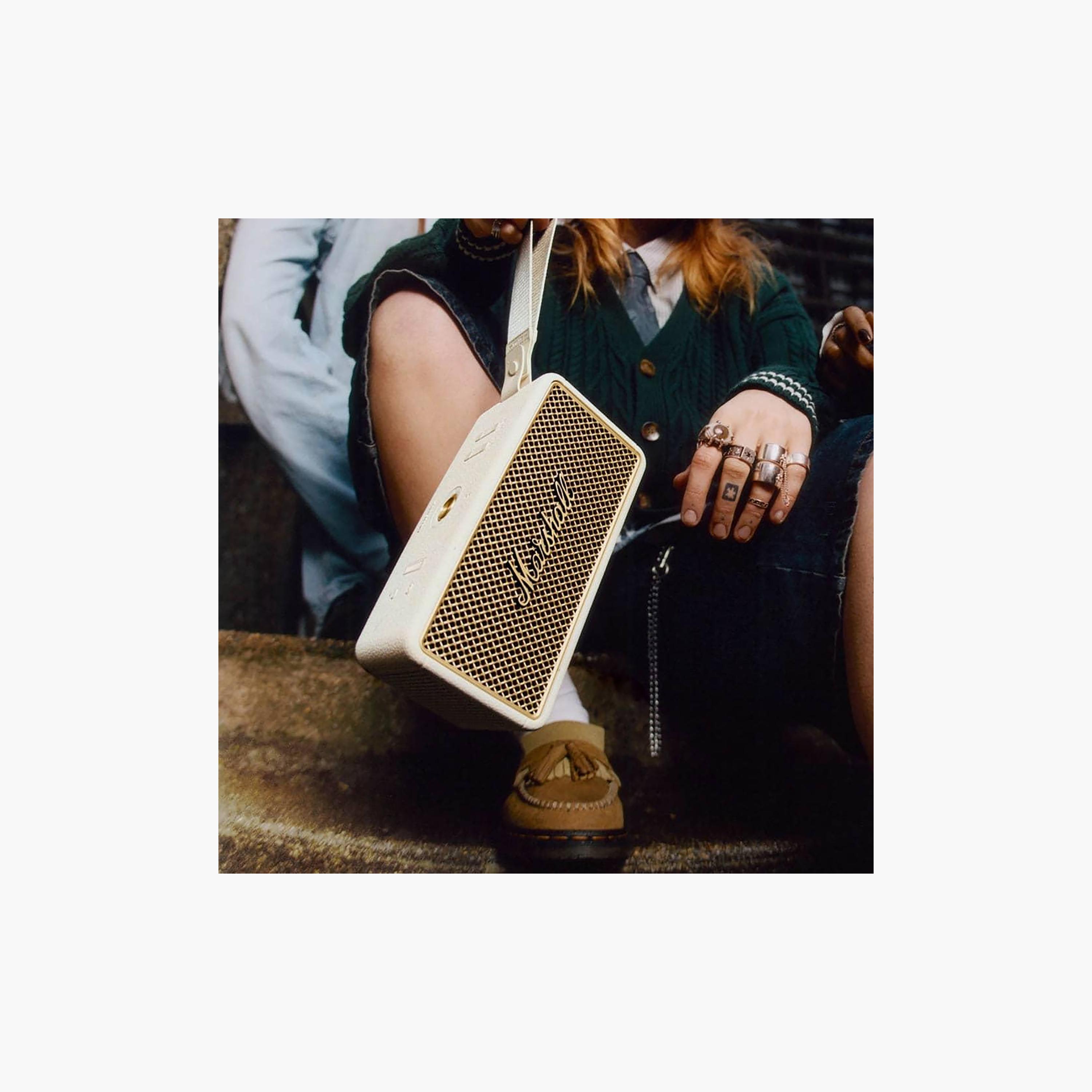Marshall Middleton II Portable Wireless Bluetooth Speaker - Cream-electronics-speakers-image-6