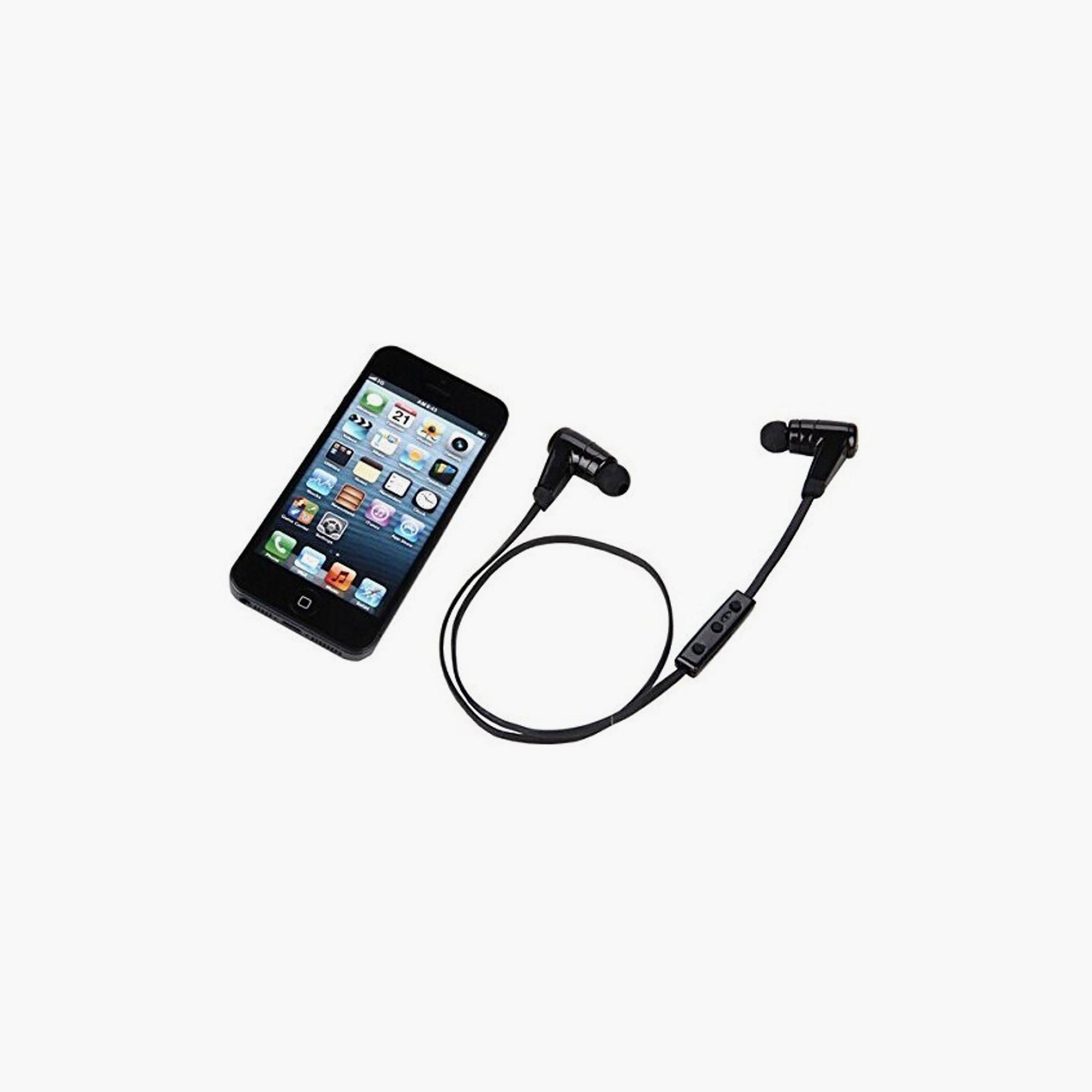 Nushh Go Bluetooth In Ear Sports Headset Black | NBTIEBL102-electronics-headphonesandearphones-image-2