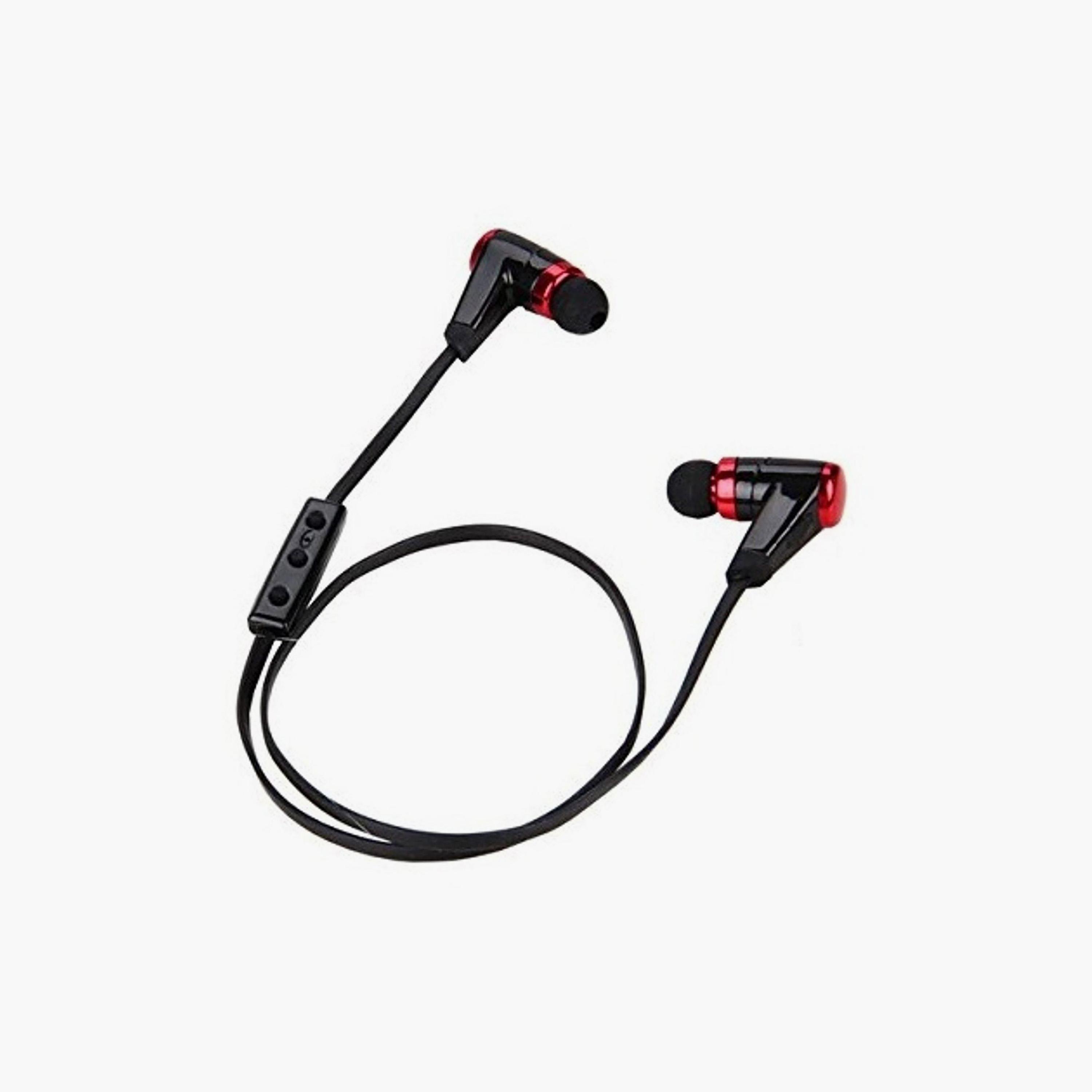 سماعات رأس رياضية داخل الاذن نوتش غو بلوتوث لون احمر/اسود | NBTIEBR103-electronics-headphonesandearphones-image-1