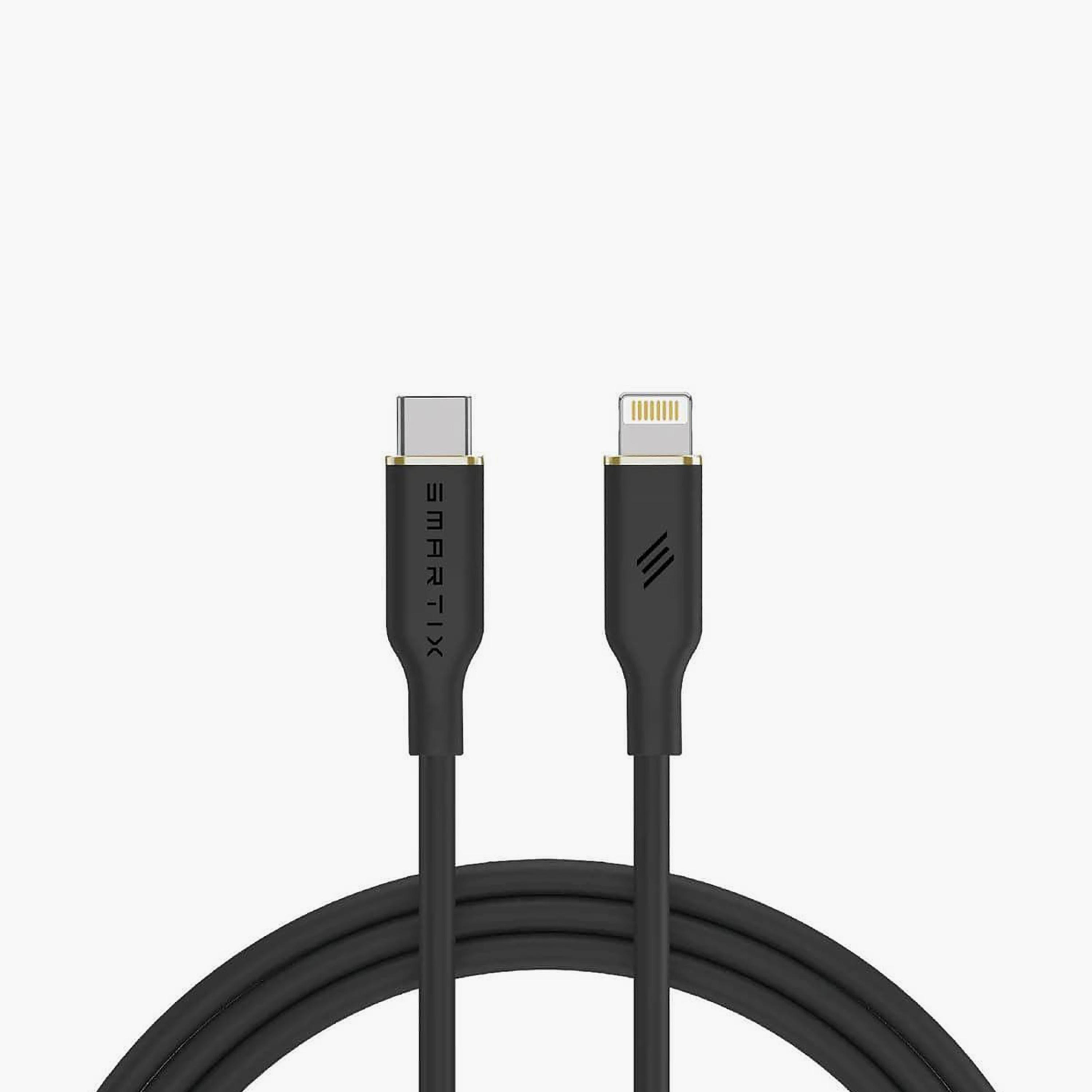Smart Premium USB-C To Lightning Cable 1.5m Black | SCTLMFI-electronics-accessories-mobileaccesories-image-1