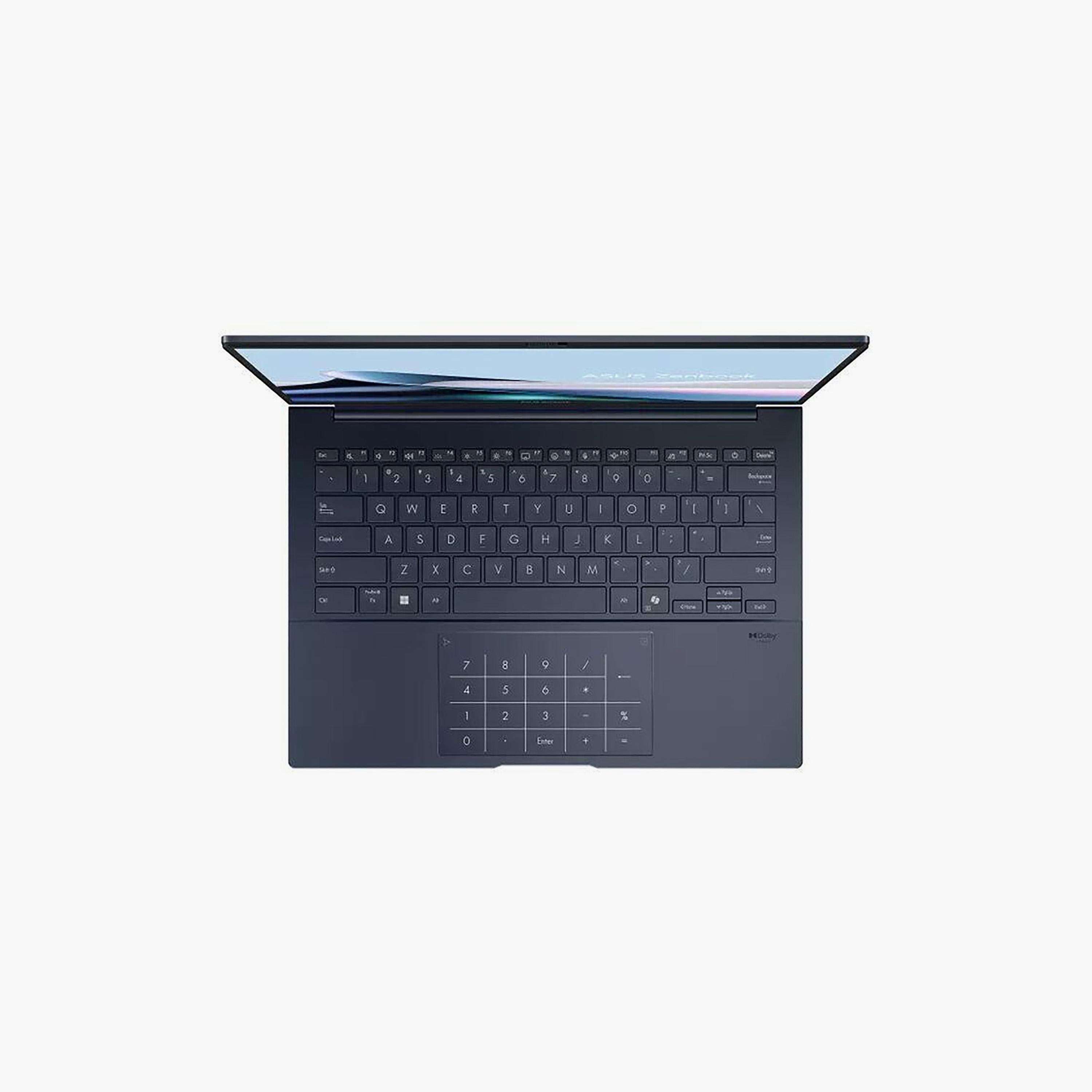 لابتوب اسوس زينبوك 14 معالج انتل كور الترا 9 285H رام 32 جيجابايت هارد 1 تيرابايت شاشة 14 بوصة تعمل باللمس لون ازرق-electronics-laptops-image-4