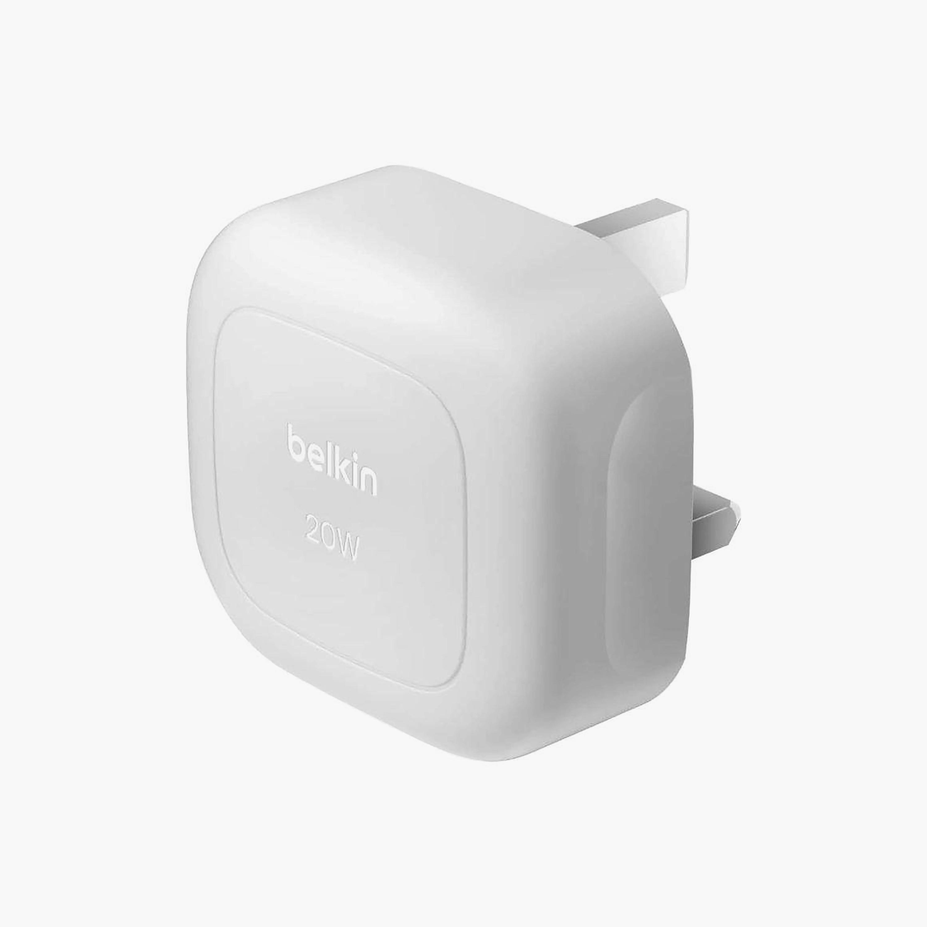 Belkin 20W USB C Cube Wall Charger With PPS | WCA009MYWH-electronics-accessories-mobileaccesories-image-1