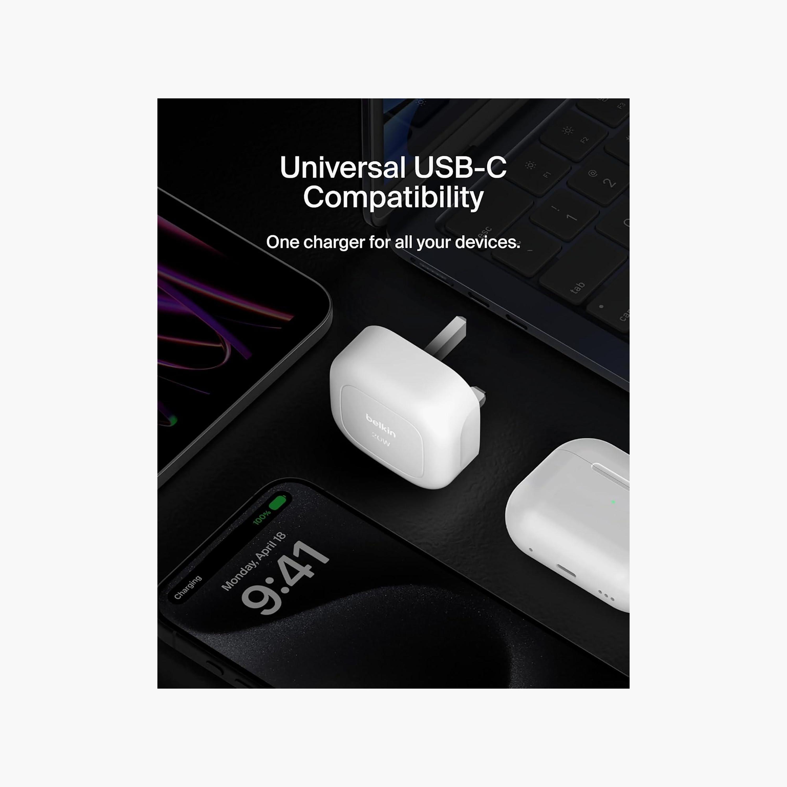 Belkin 20W USB C Cube Wall Charger With PPS | WCA009MYWH-electronics-accessories-mobileaccesories-image-3