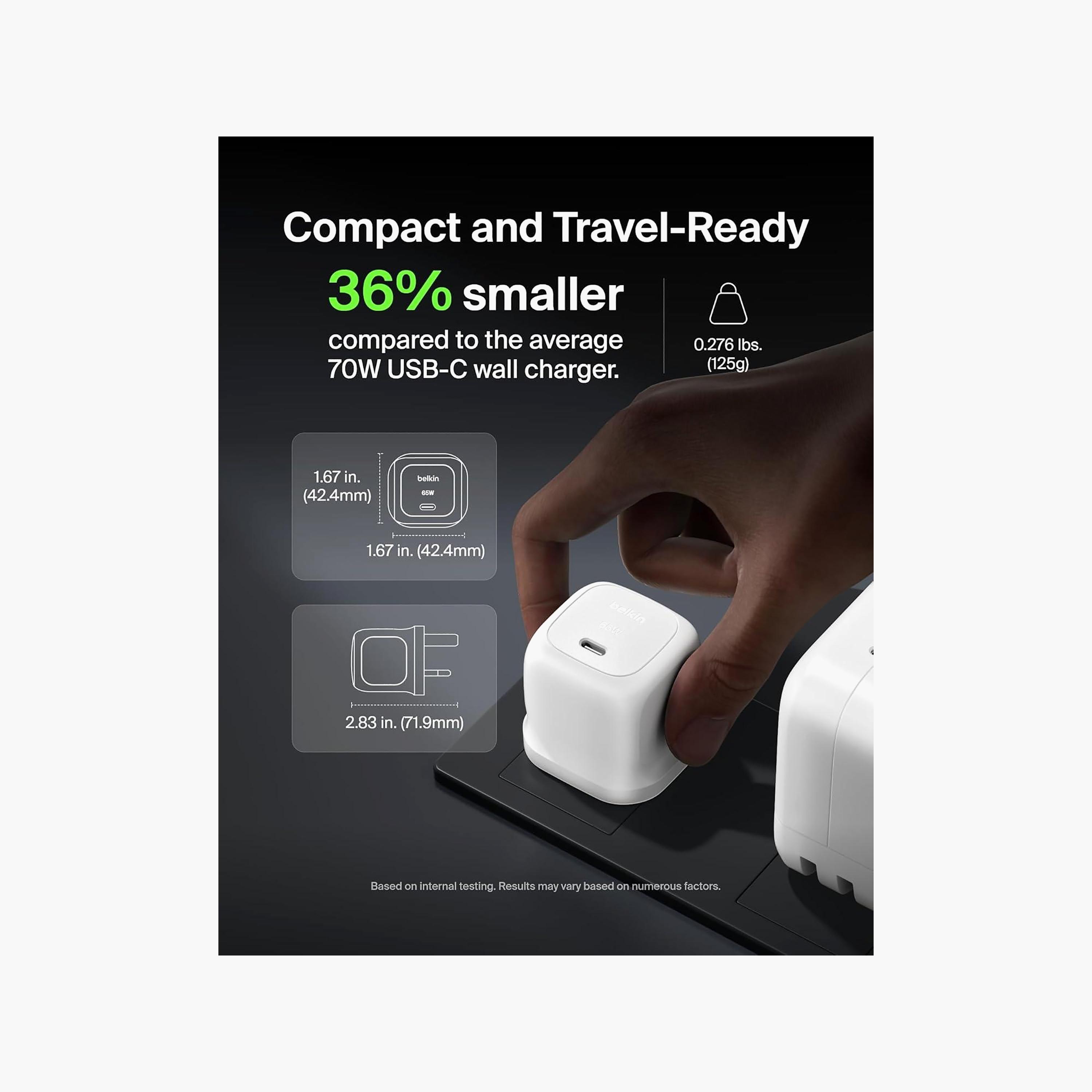 Belkin 65W USB C PD Wall Charger With PPS White | WCA011MYWH-electronics-accessories-mobileaccesories-image-3