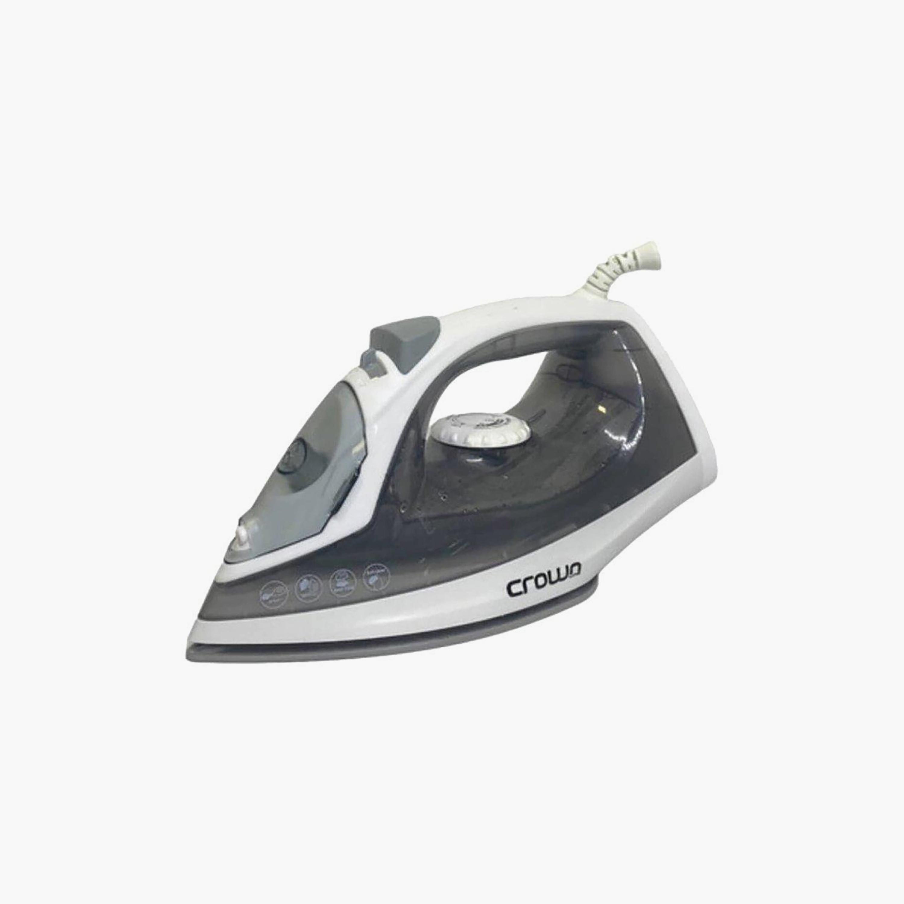 Crownline Steam Iron Black/White | SI-407-household-appliances-homeappliances-ironandsteamers-image-1