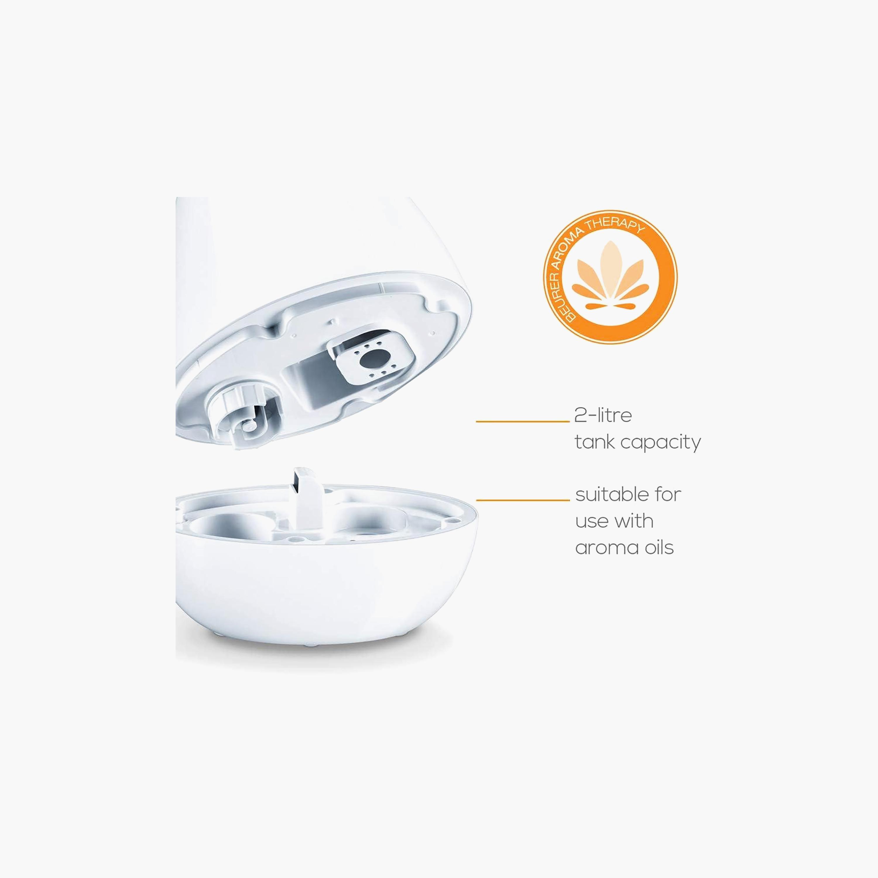 Beurer Air Humidifier White | LB37-household-appliances-homeappliances-humidifiers-image-3