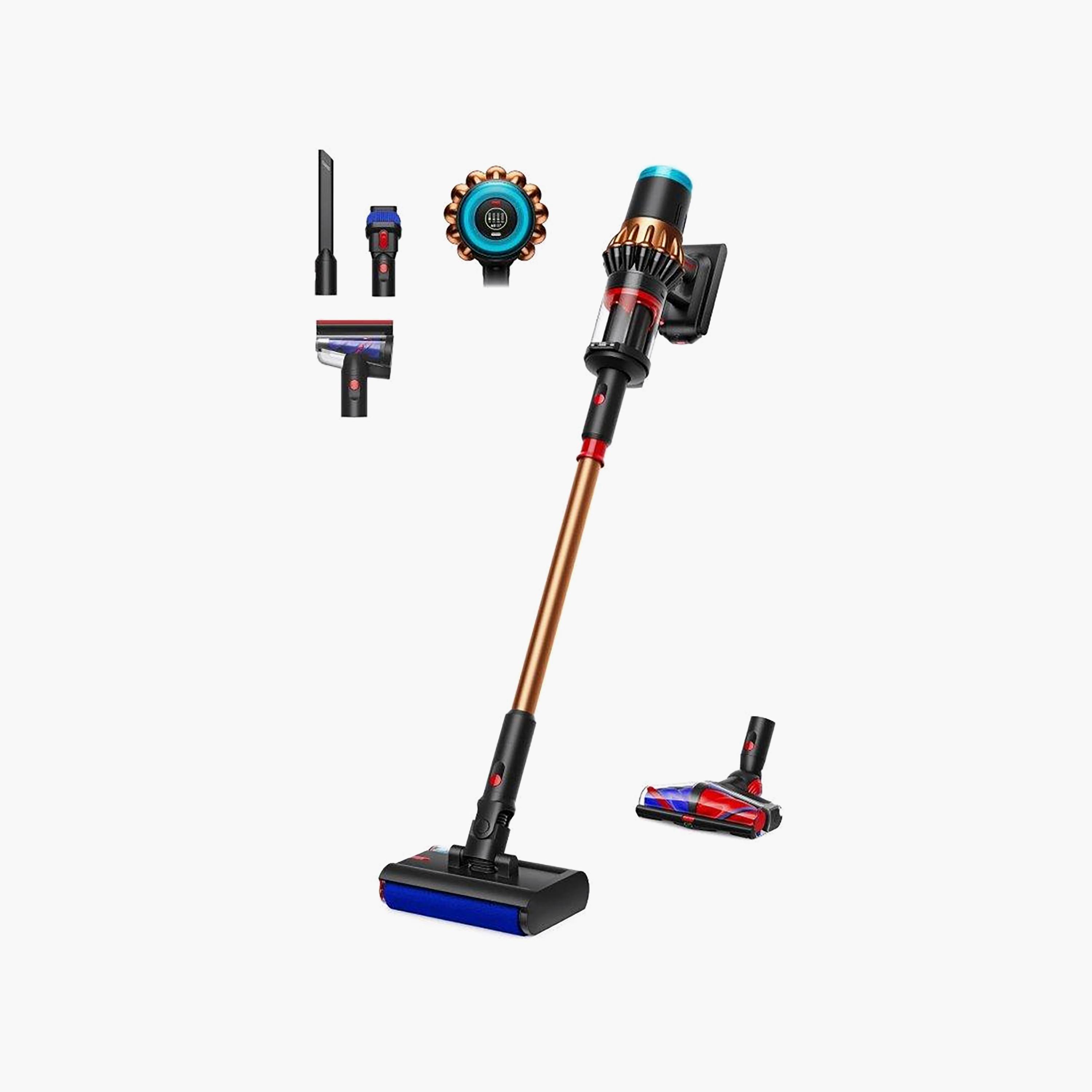 مكنسة دايسون V16 بيستون انيمال سابمارين لون اسود مطفي ونحاسي | 01-499087-household-appliances-homeappliances-vacuumcleaners-image-1