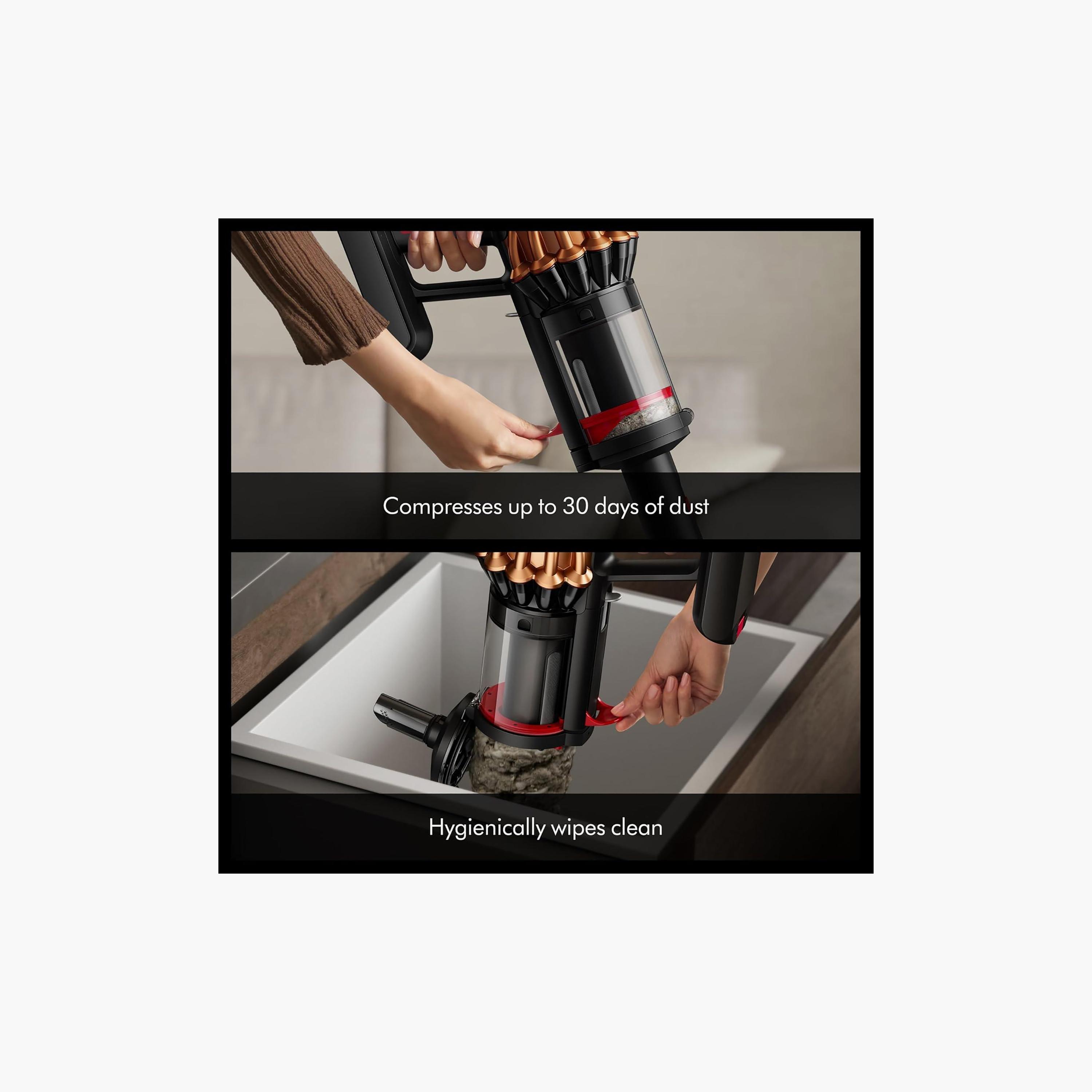 مكنسة دايسون V16 بيستون انيمال سابمارين لون اسود مطفي ونحاسي | 01-499087-household-appliances-homeappliances-vacuumcleaners-image-7