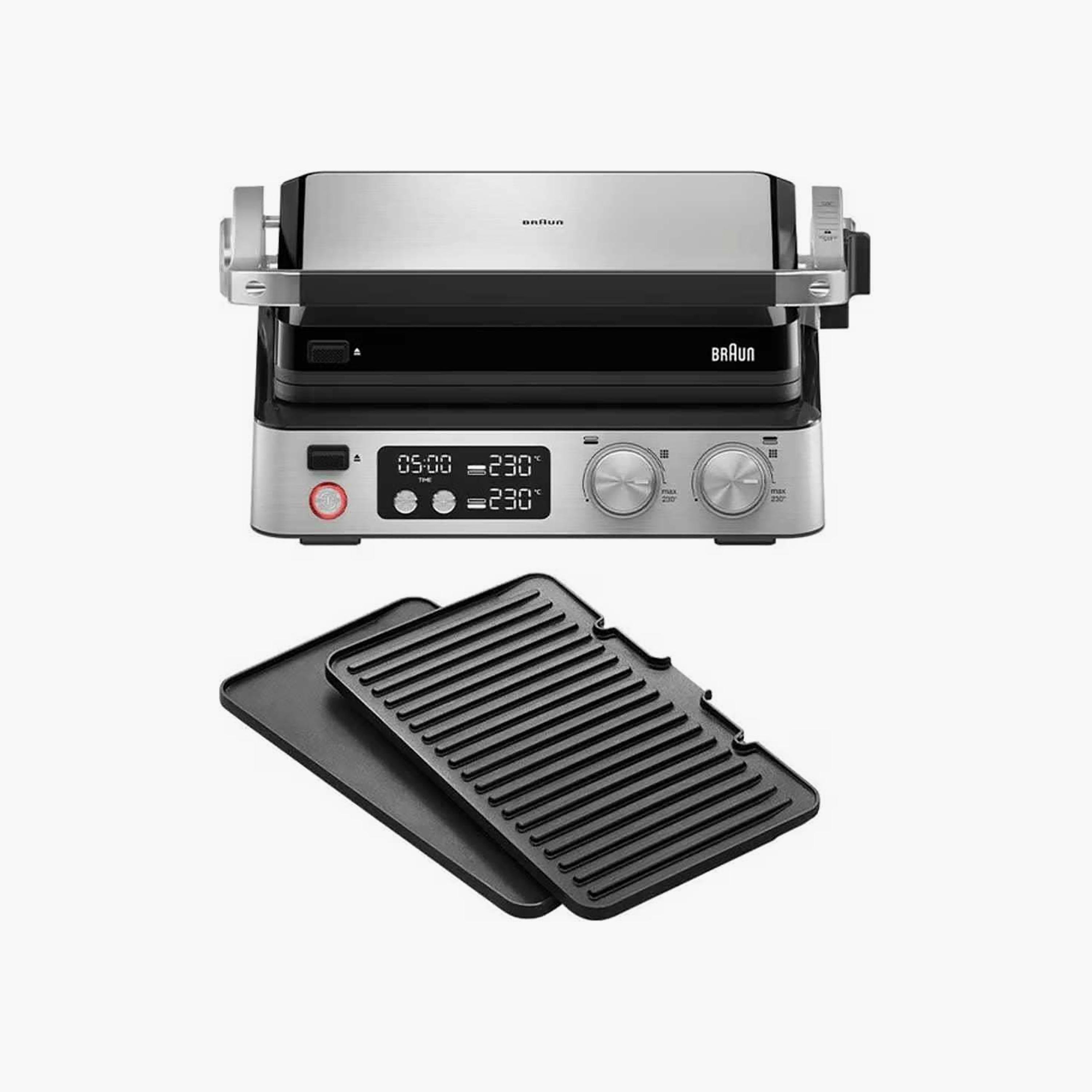 Braun Multigrill 7 Contact Grill CG 7040 Black Stainless Steel-household-appliances-kitchenappliances-foodprocessors-image-2