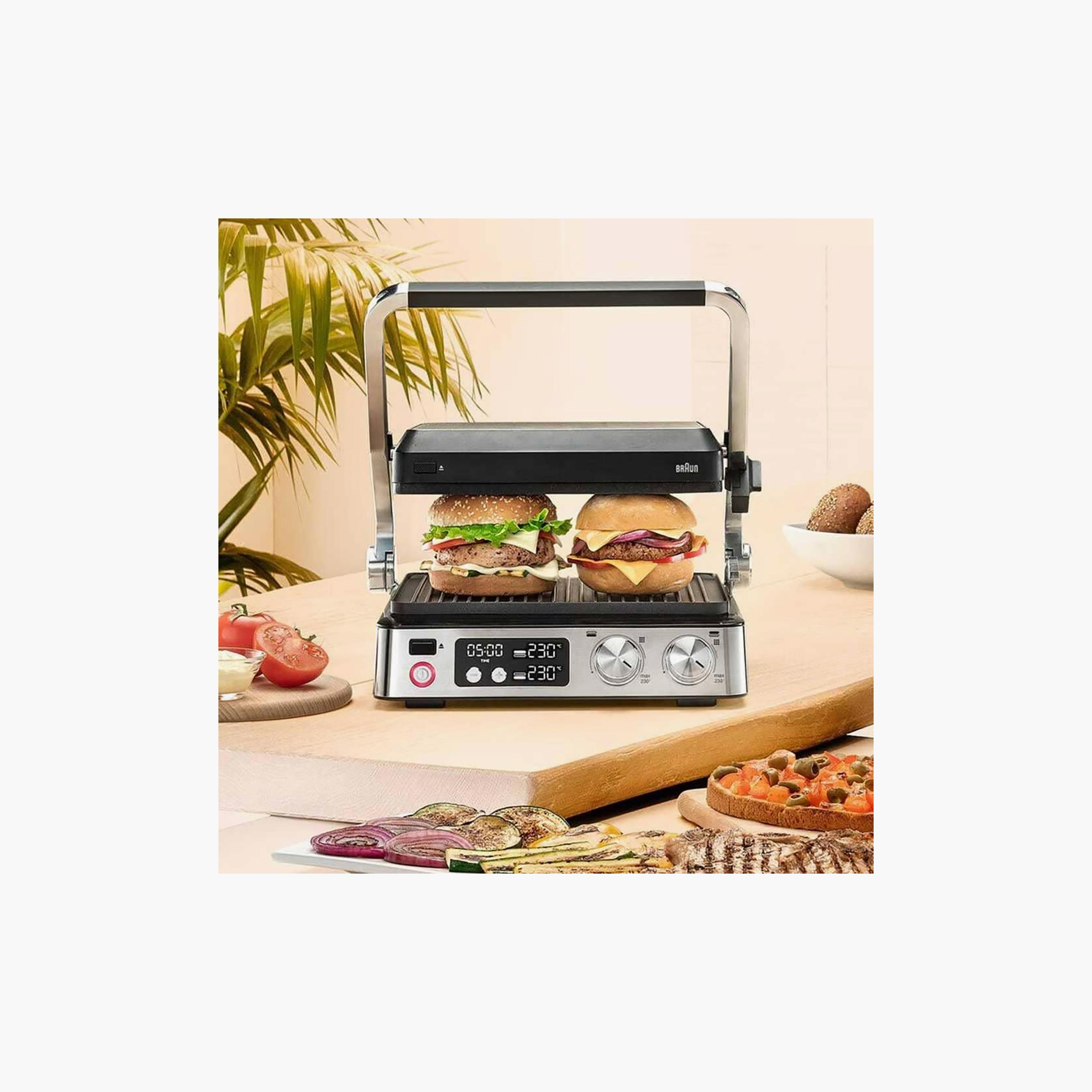 Braun Multigrill 7 Contact Grill CG 7040 Black Stainless Steel-household-appliances-kitchenappliances-foodprocessors-image-3