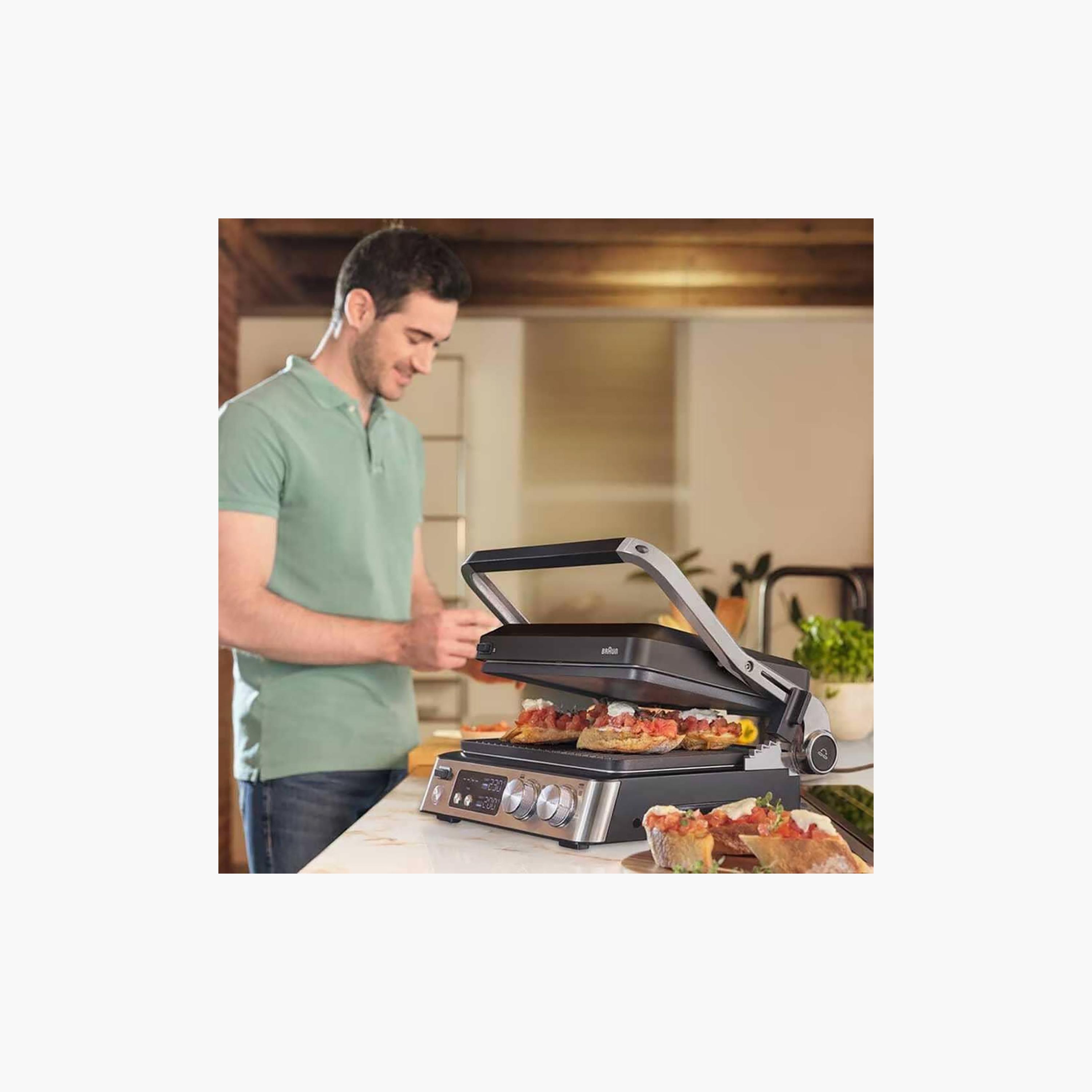 Braun Multigrill 7 Contact Grill CG 7040 Black Stainless Steel-household-appliances-kitchenappliances-foodprocessors-image-5