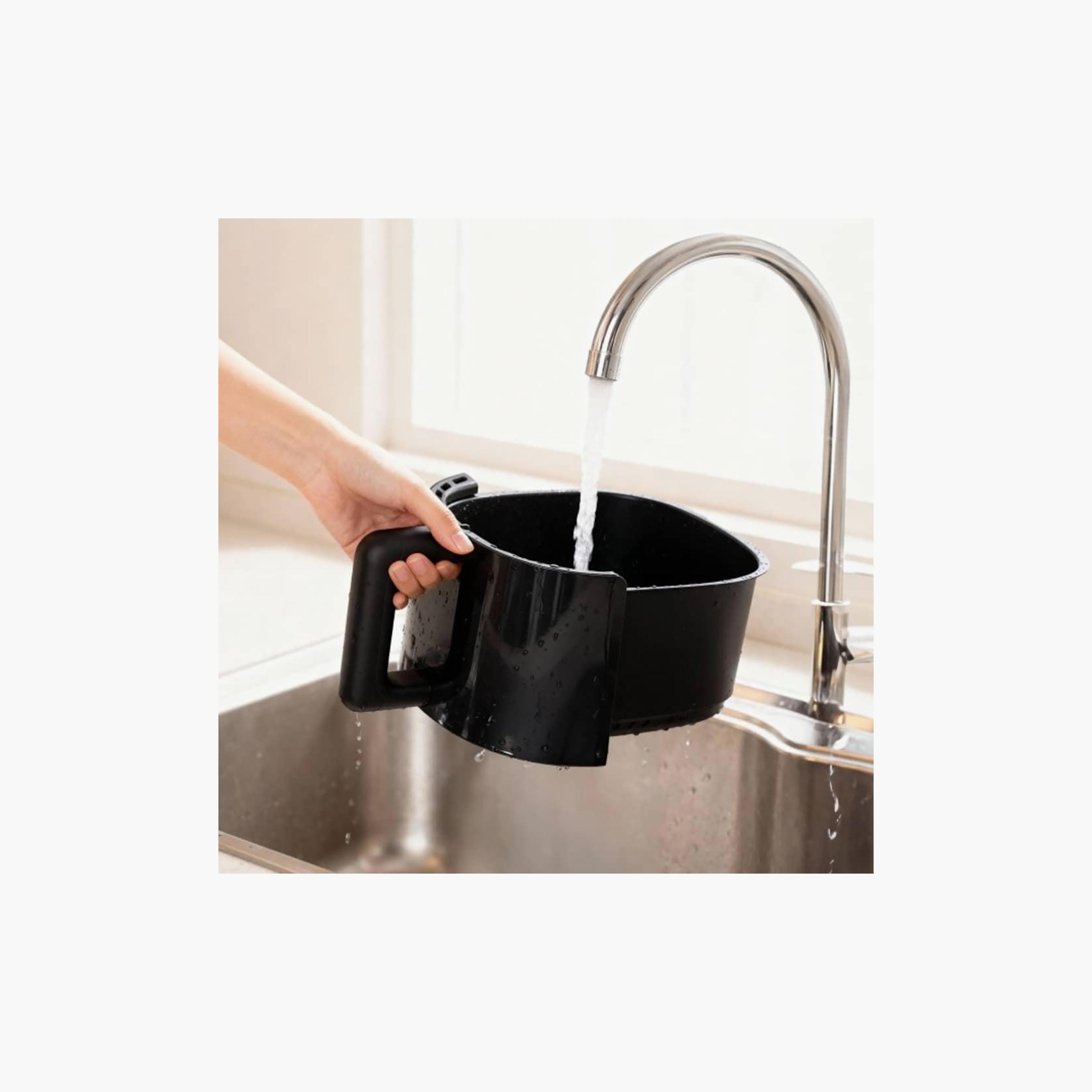 مقلاة هوائية باناسونيك 1400 واط سعة 4.5 لتر لون اسود | NF-CC450KUA-household-appliances-kitchenappliances-airfryers-image-6