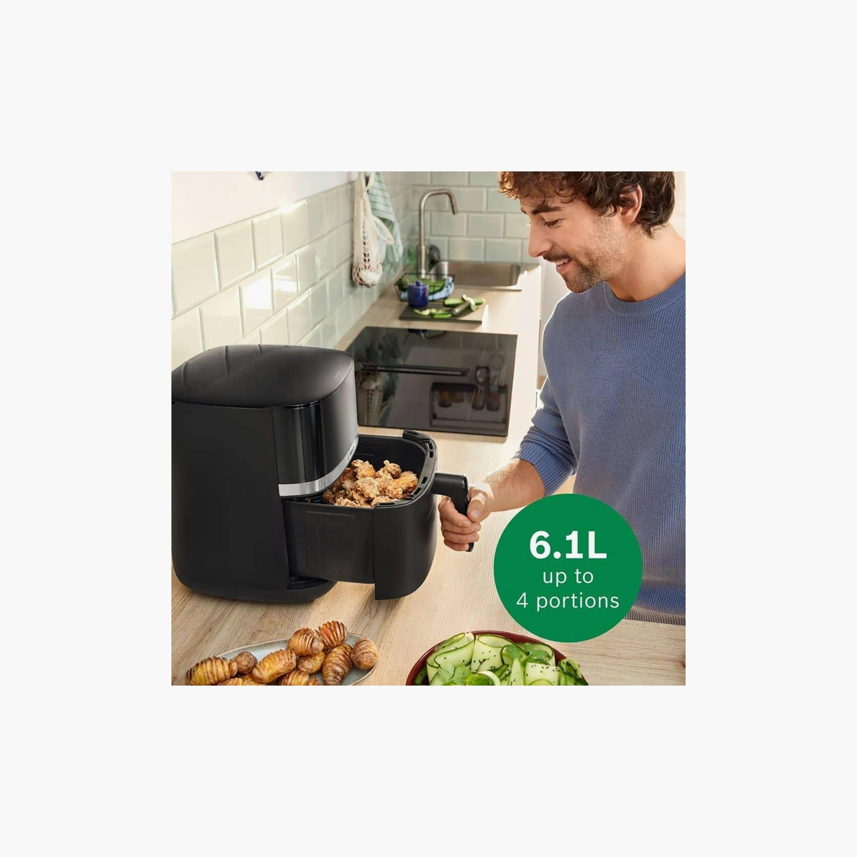 مقلاة هوائية بوش سيريز 4 لون اسود | MAF462B0GB-household-appliances-kitchenappliances-airfryers-image-4